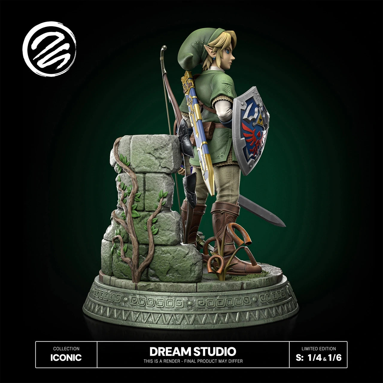 Preventa Resina Link Figura The Legend Of Zelda Dream  Estudio