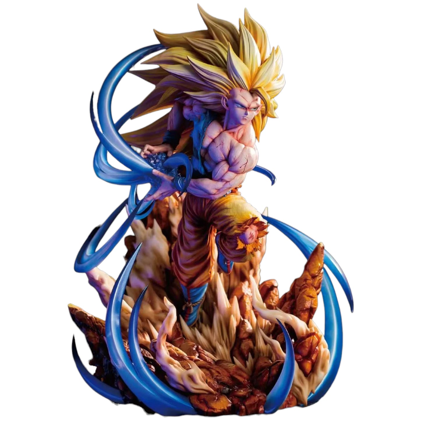 Preventa Resina Goku SSJ3 Figura Dragon Ball Poke Monster & ZY Estudio