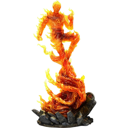 Preventa Resina La Antorcha Huhama Figura Los Cuatro Fantásticos: primeros pasos  Iron (Licencia) Estudio