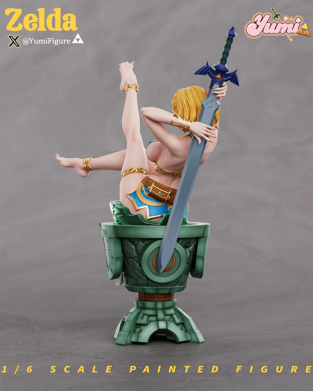 Preventa Resina Princesa Zelda Figura The Legend of Zelda Yumi  Estudio