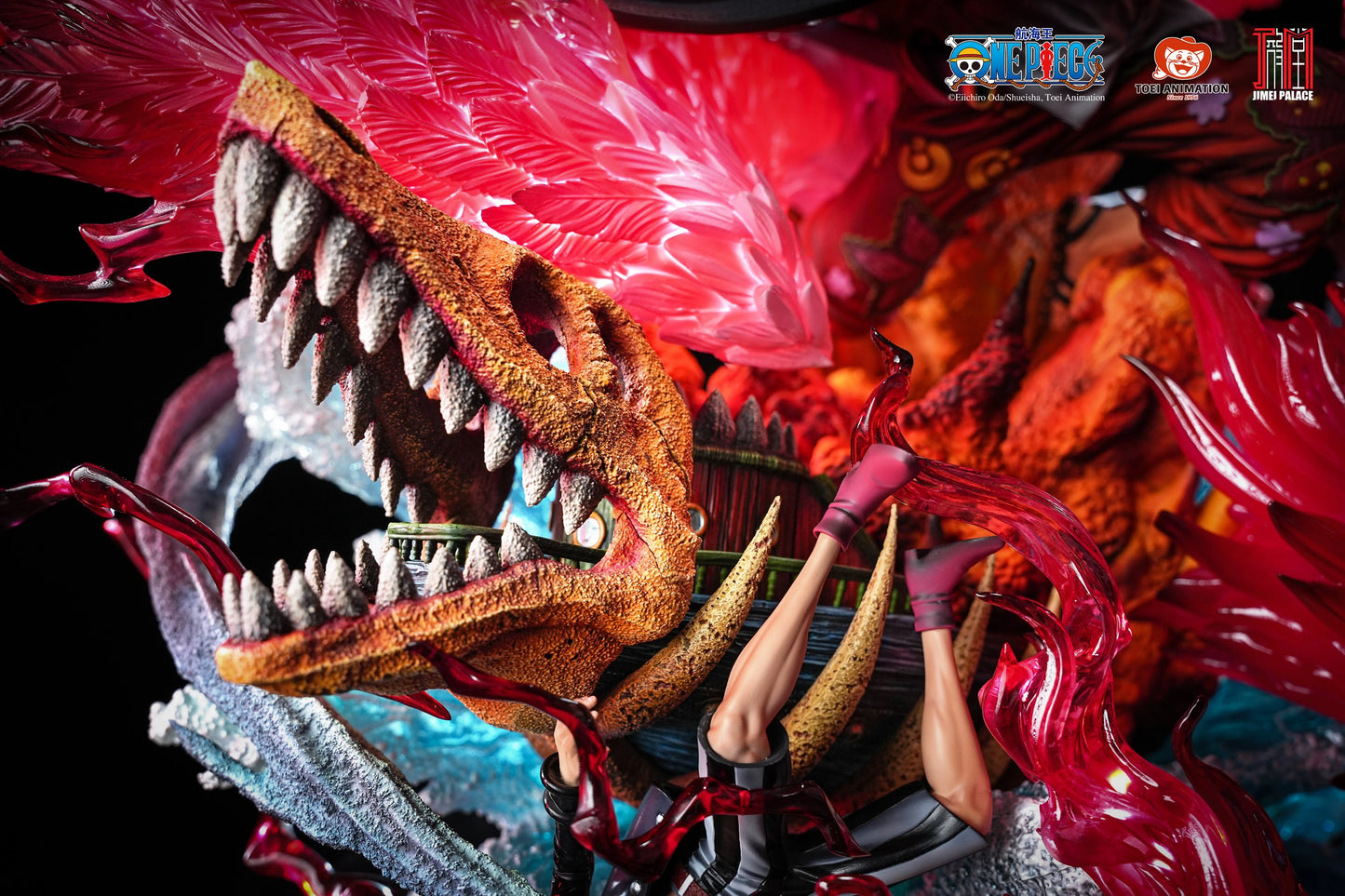 Preventa Resina Shanks Figura One Piece Jimei Palace & ANIKINGDOM (Licencia) Estudio