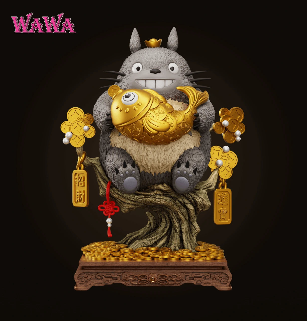 Preventa Resina Totoro Figura Mi Vecino Totoro WAWA Estudio