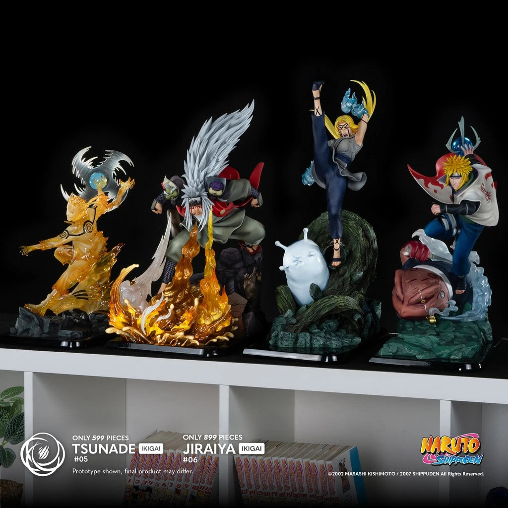 Preventa Resina Jiraiya Figura Naruto Tsume Art (Licencia) Estudio