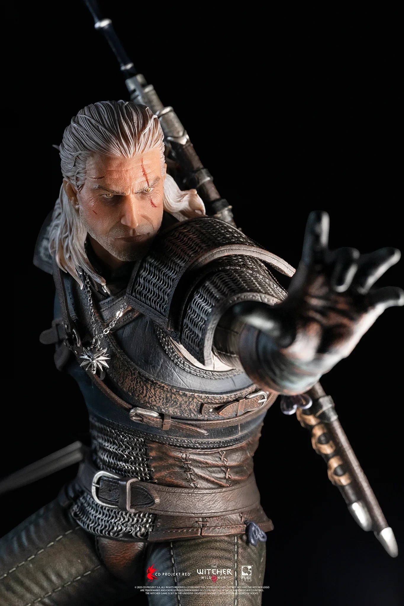 Preventa Resina Geralt vs Eredin Figura The Witcher 3 Pure Arts (Licencia) Estudio