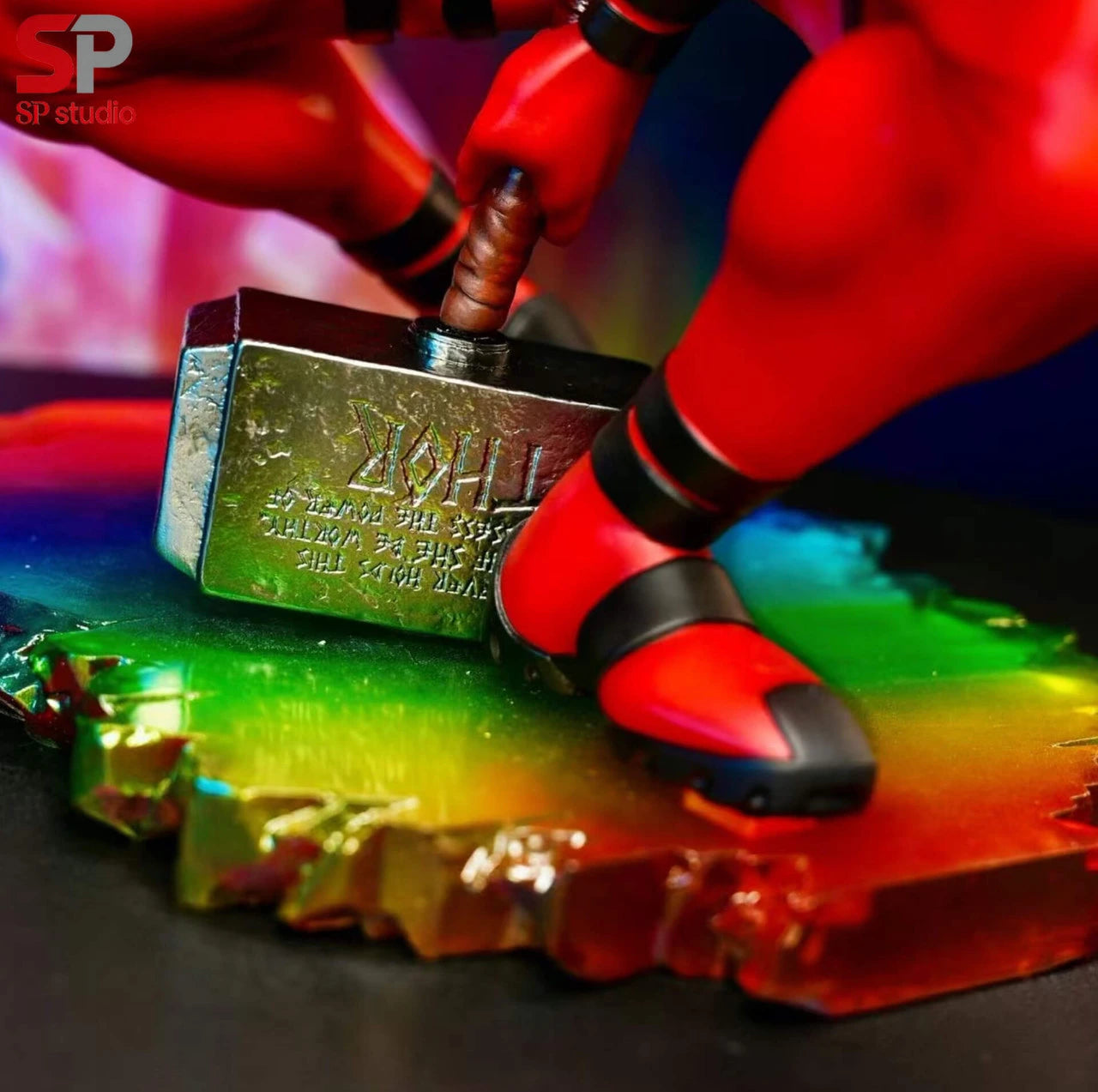 Preventa Resina Deadpool "Thor" Figura Marvel Comics 1/4 SP Estudio