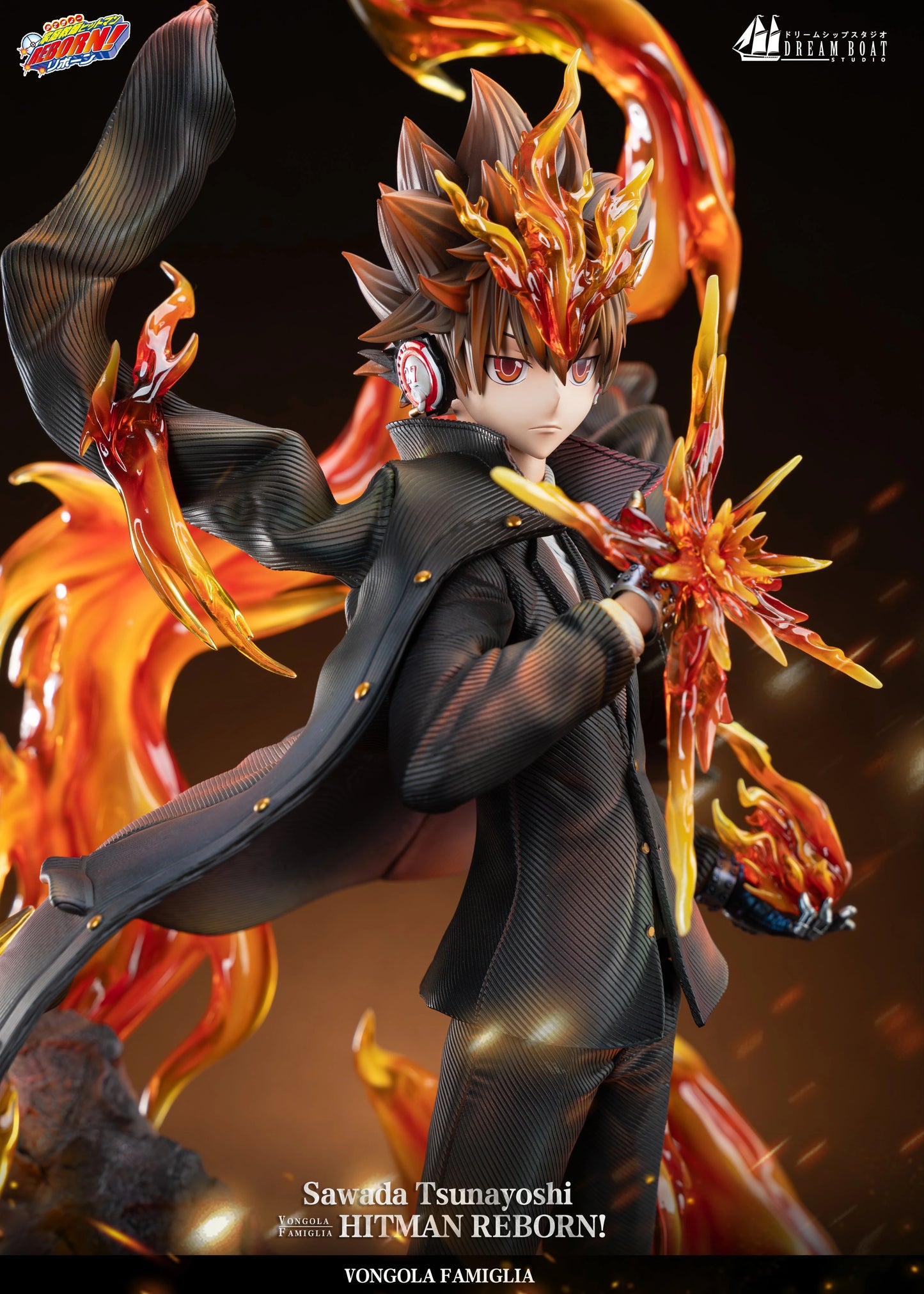 Preventa Resina Tsunayoshi Sawada Figura Katekyō Hitman Reborn! Dream Boat  Estudio