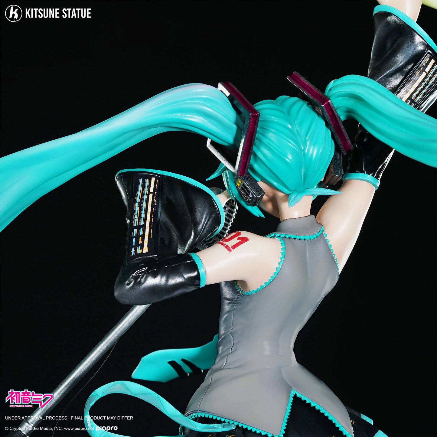 Preventa Resina Hatsune Miku Figura Vocaloid Kitsune Estudio