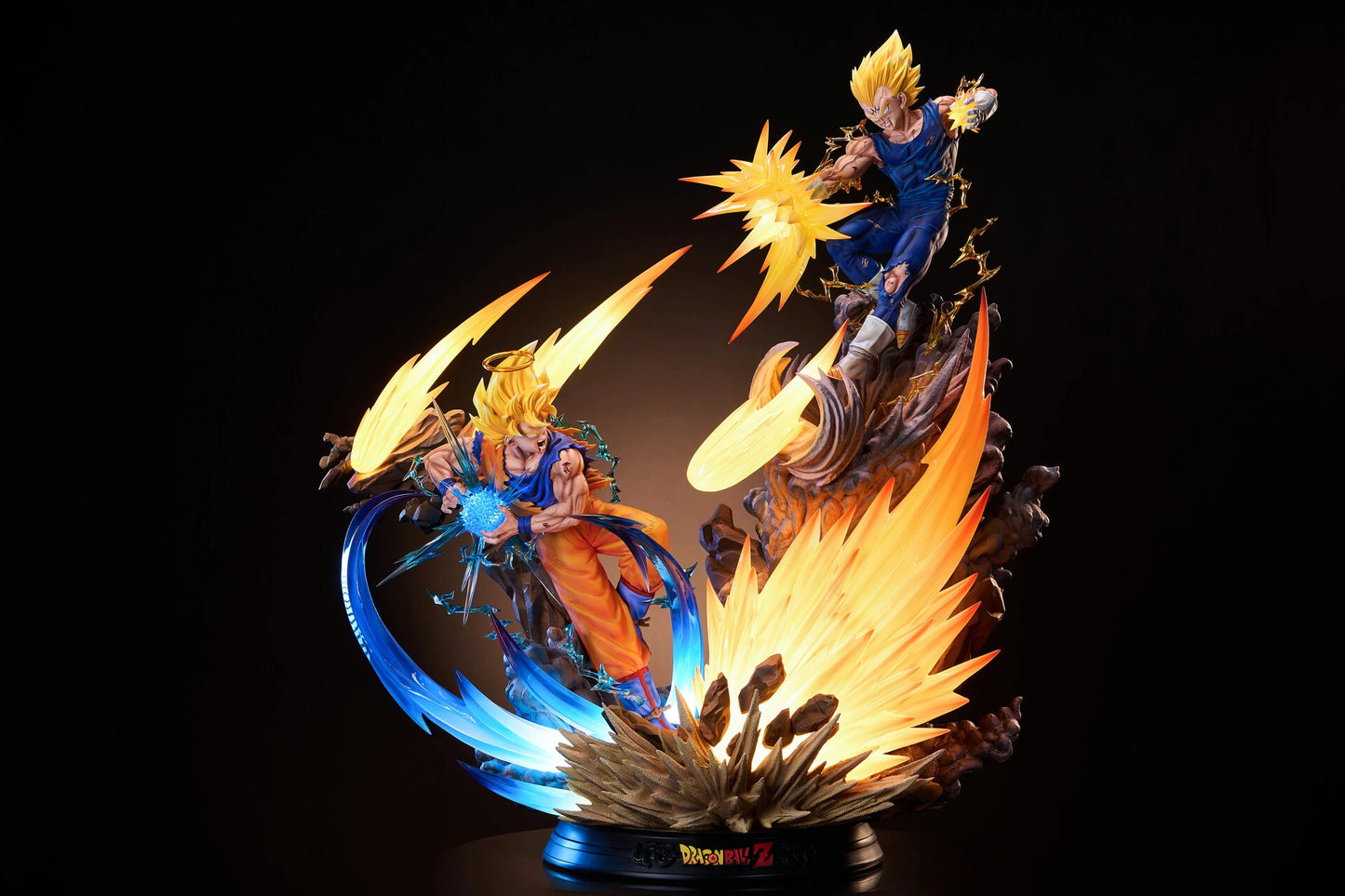 Preventa Resina Goku vs Majin Vegeta Figura Dragon Ball 1/6 KD Collectibles Estudio