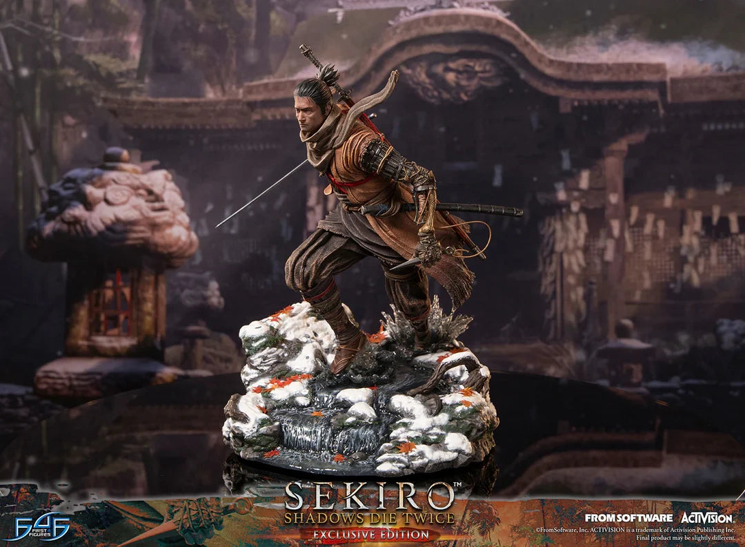Preventa Resina Sekiro Figura Sekiro: Shadows Die Twice First4Figures (Licencia) Estudio