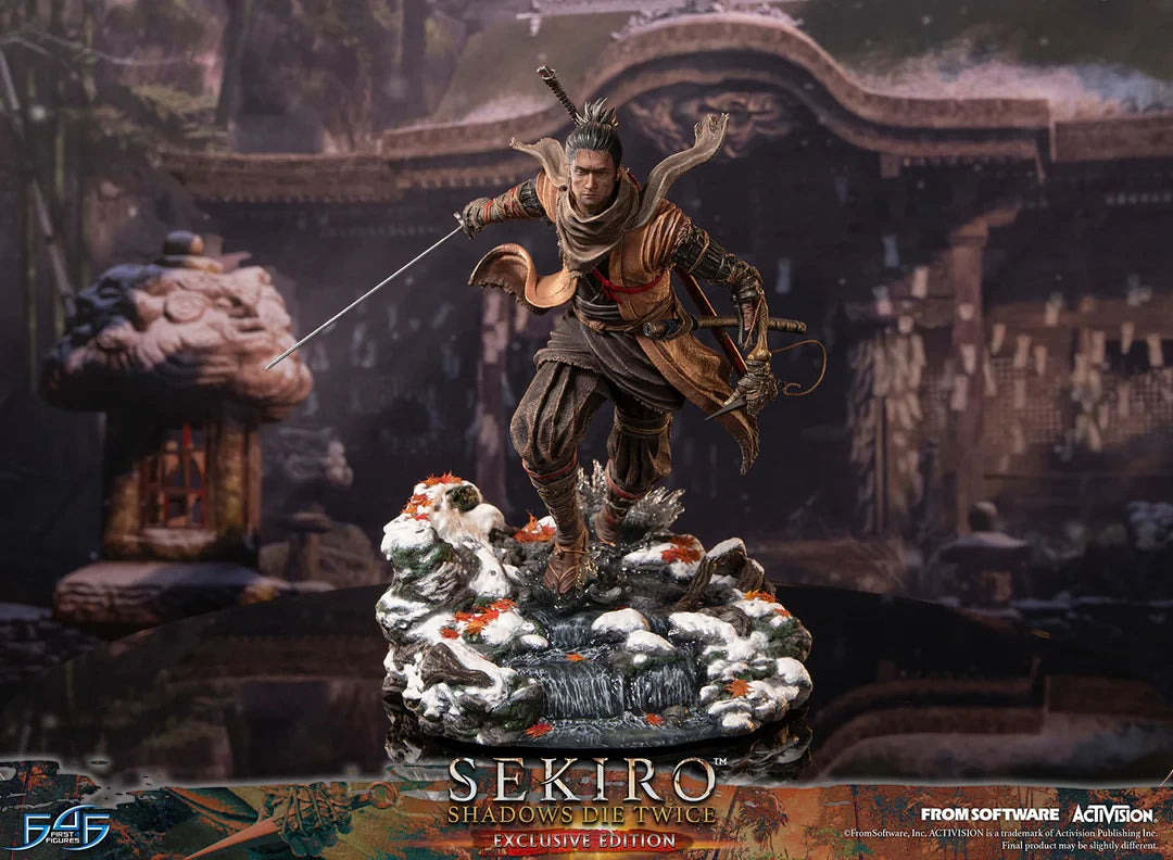Preventa Resina Sekiro Figura Sekiro: Shadows Die Twice First4Figures (Licencia) Estudio