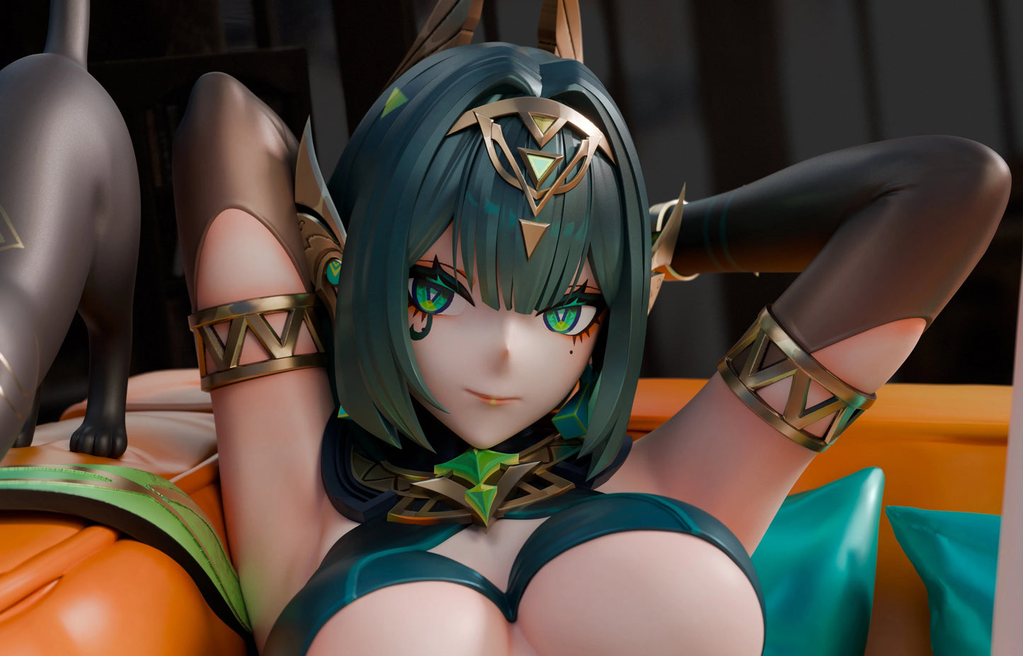 Preventa Resina Nefer Figura Genshin Impact MiYin Estudio