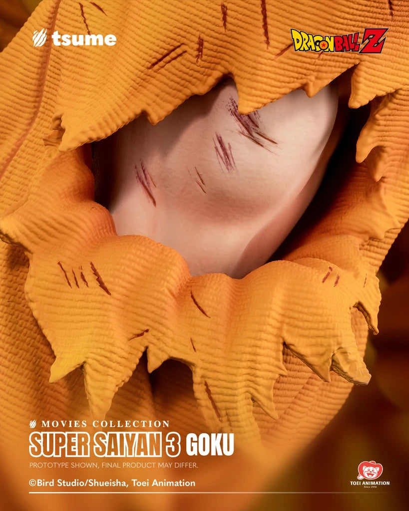 Preventa Resina Goku Super Saiyan 3 Figura Dragon Ball 1/4 Tsume Art Estudio (Licencia)