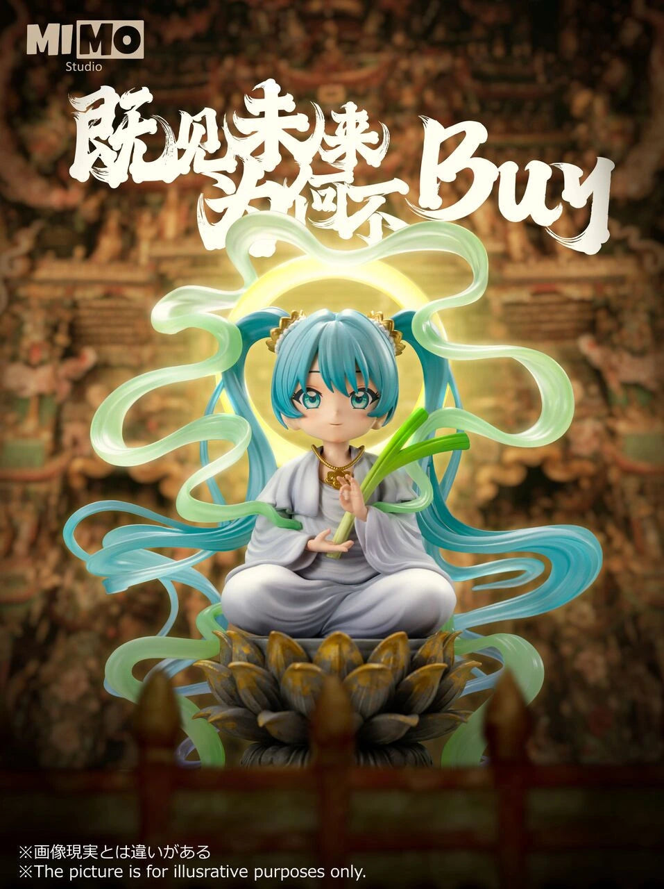 Preventa Resina Hatsune Miku Figura Vocaloid Mimo Estudio