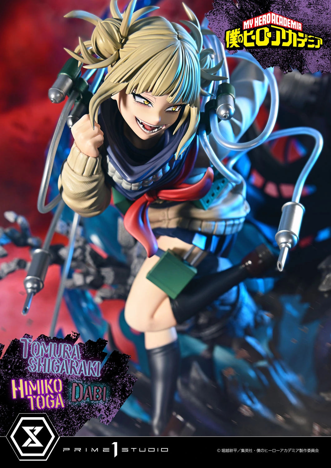 Preventa Resina Tomura Shigaraki, Dabi & Himiko Toga Deluxe Figura My Hero Academia Prime 1 (Licencia) Estudio