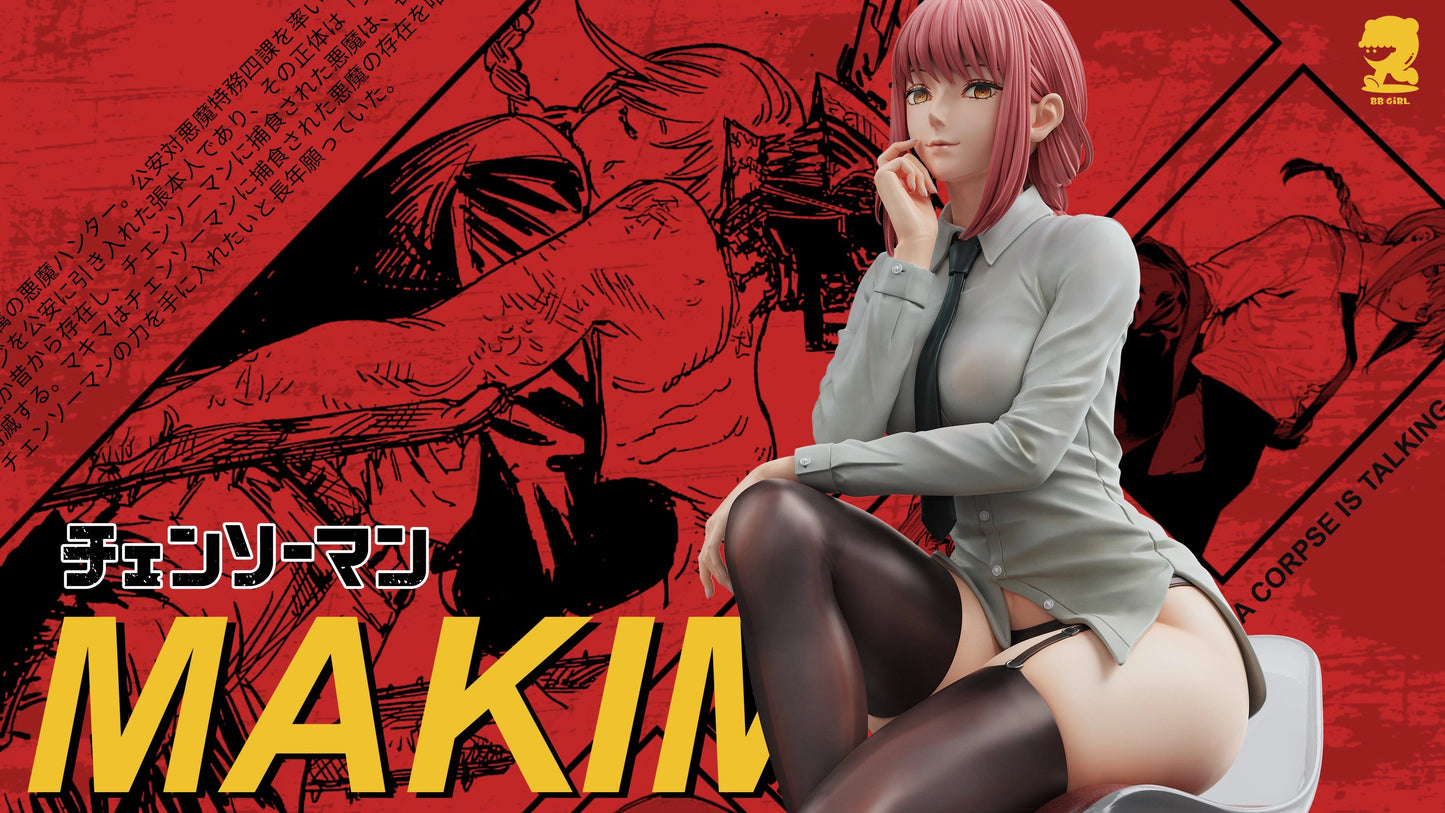 Preventa Resina Makima Figura Chainsaw Man BBGIRL Estudio
