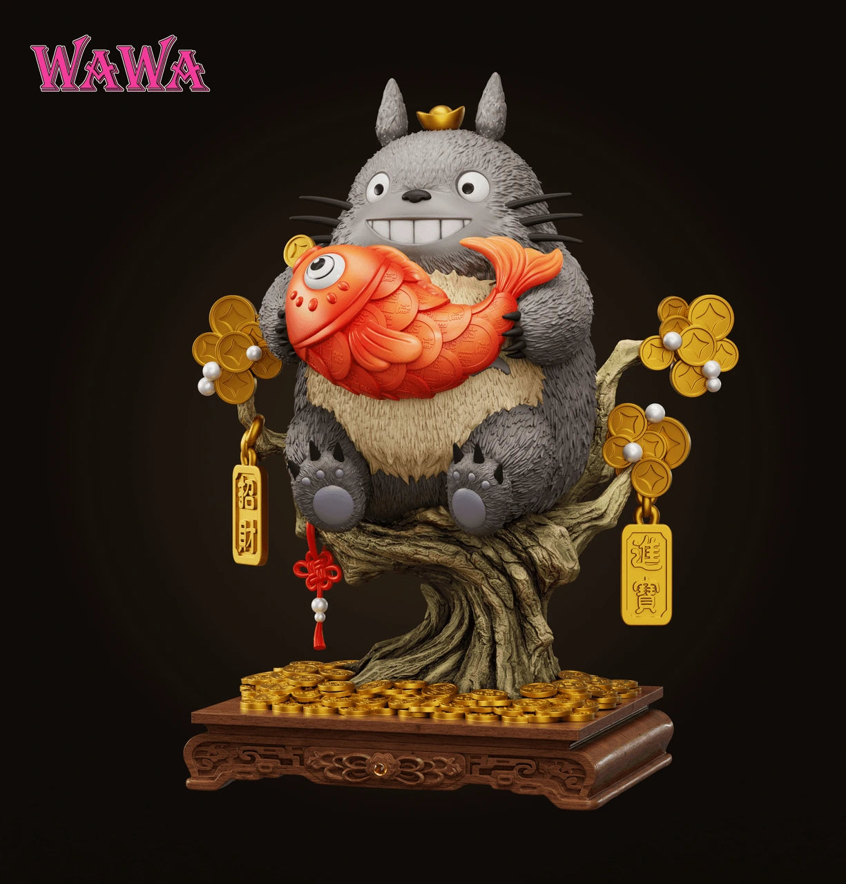 Preventa Resina Totoro Figura Mi Vecino Totoro WAWA Estudio