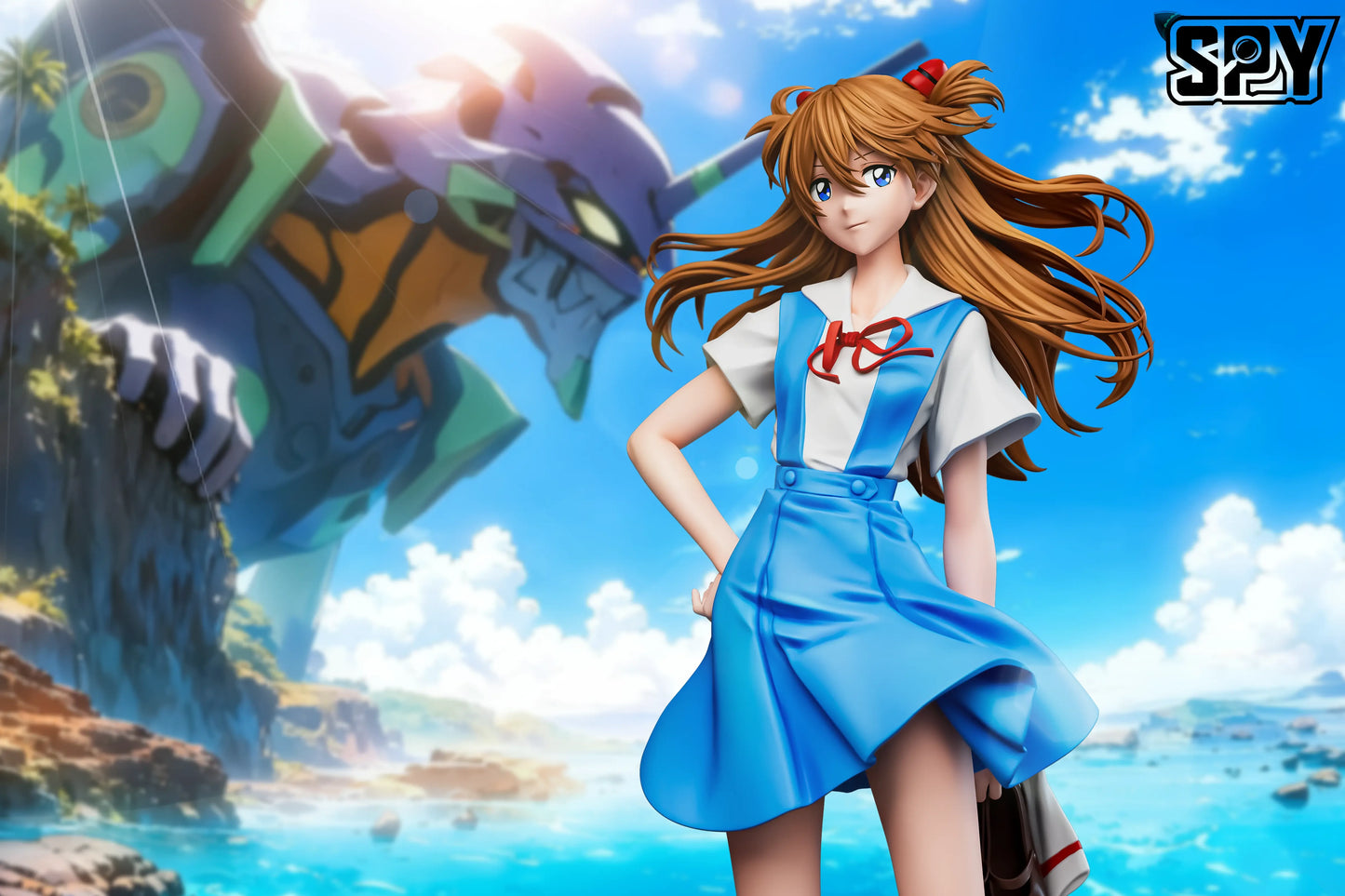 Preventa Resina Asuka Langley Figura Evangelion SPY Estudio