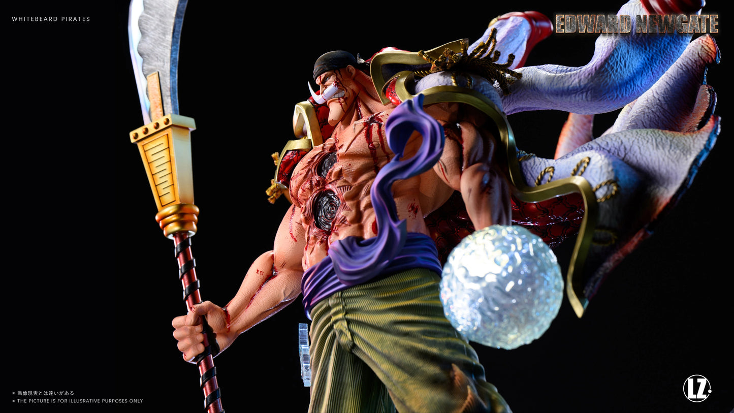 "Preventa Resina Edward Newgate  Figura One Piece LZ  Estudio"