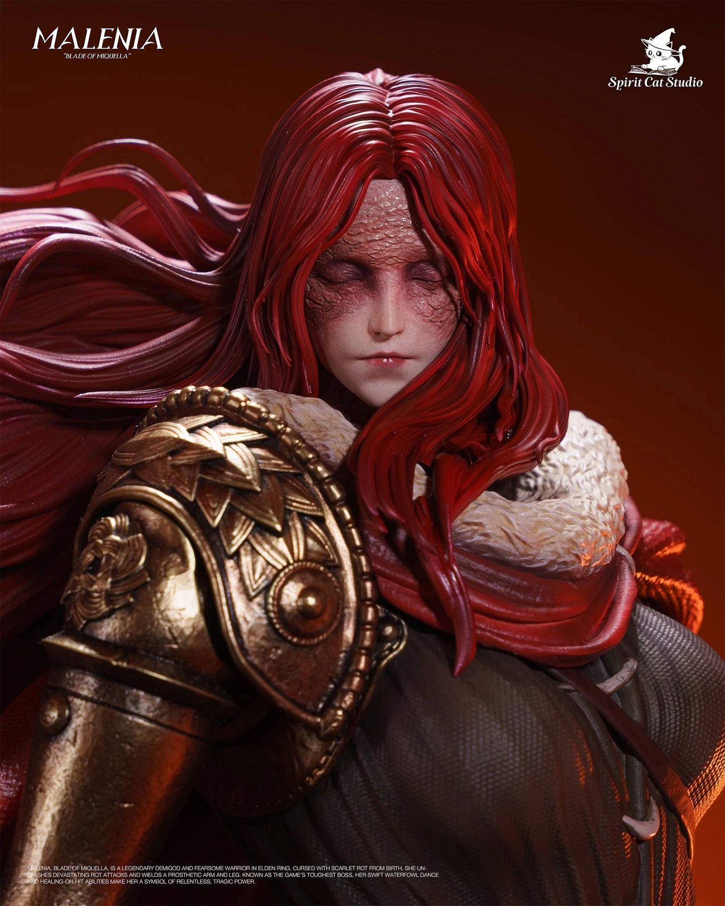 Preventa Resina Malenia Figura Elden Ring Spirit Cat Estudio
