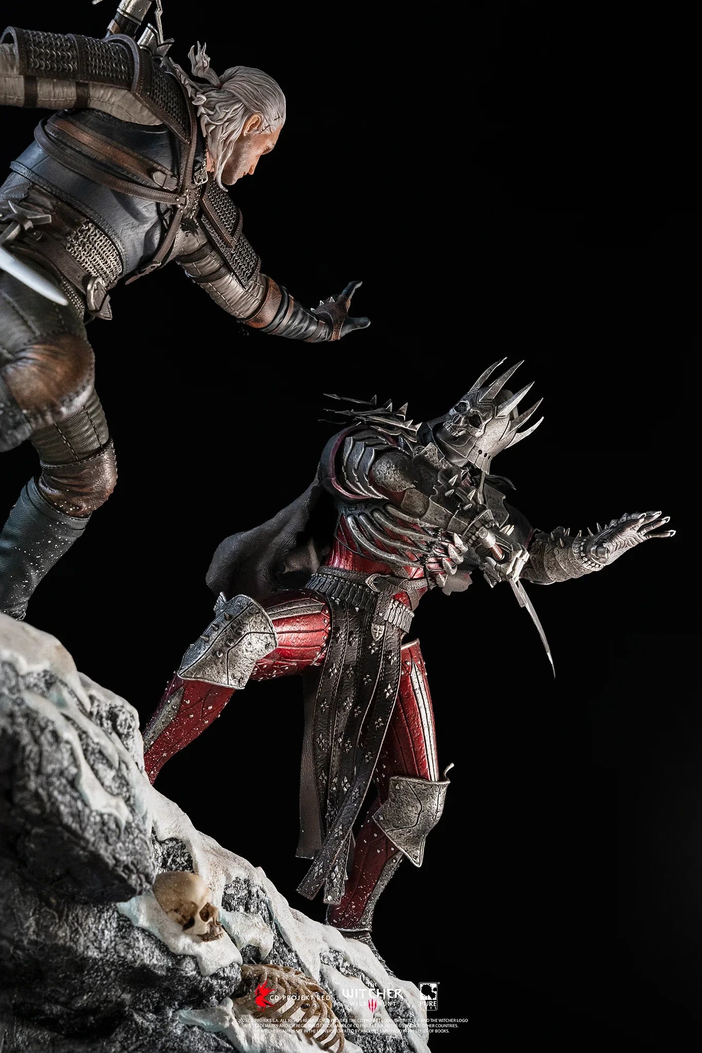 Preventa Resina Geralt vs Eredin Figura The Witcher 3 Pure Arts (Licencia) Estudio