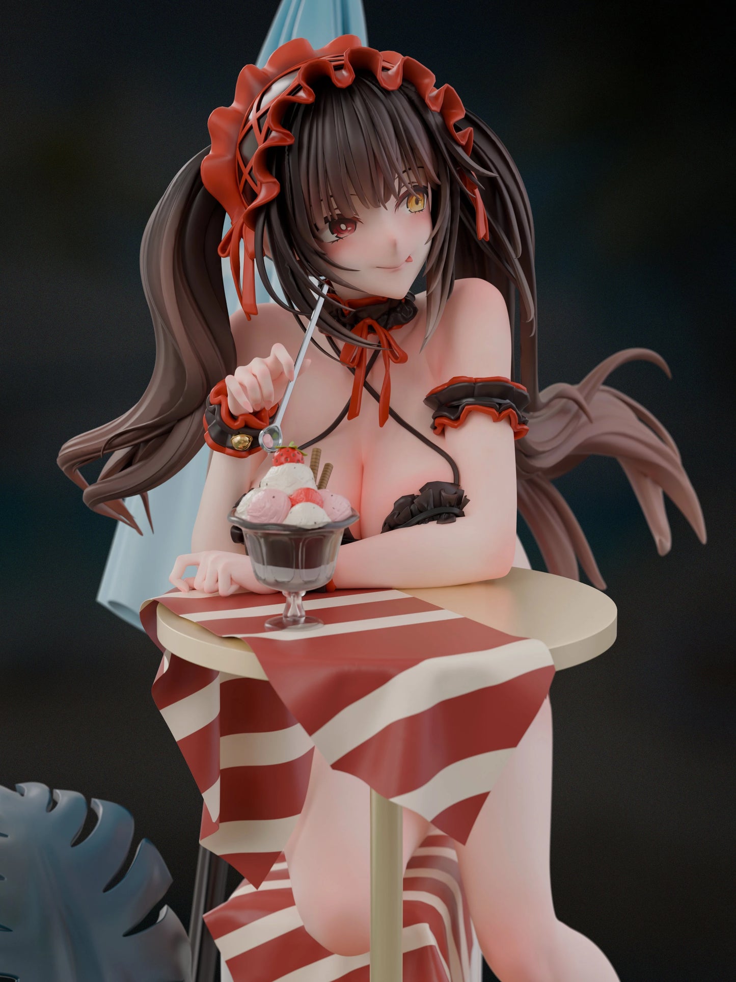 Preventa Resina Kurumi Tokisaki Figura Date A Live YaoMenMeng Estudio