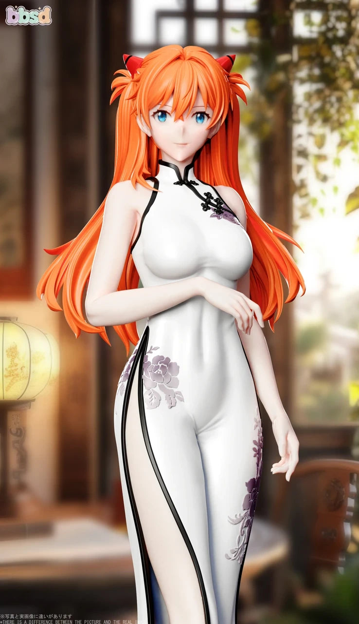 Preventa Resina Asuka & Rei Figura Evangelion BBSD  Estudio