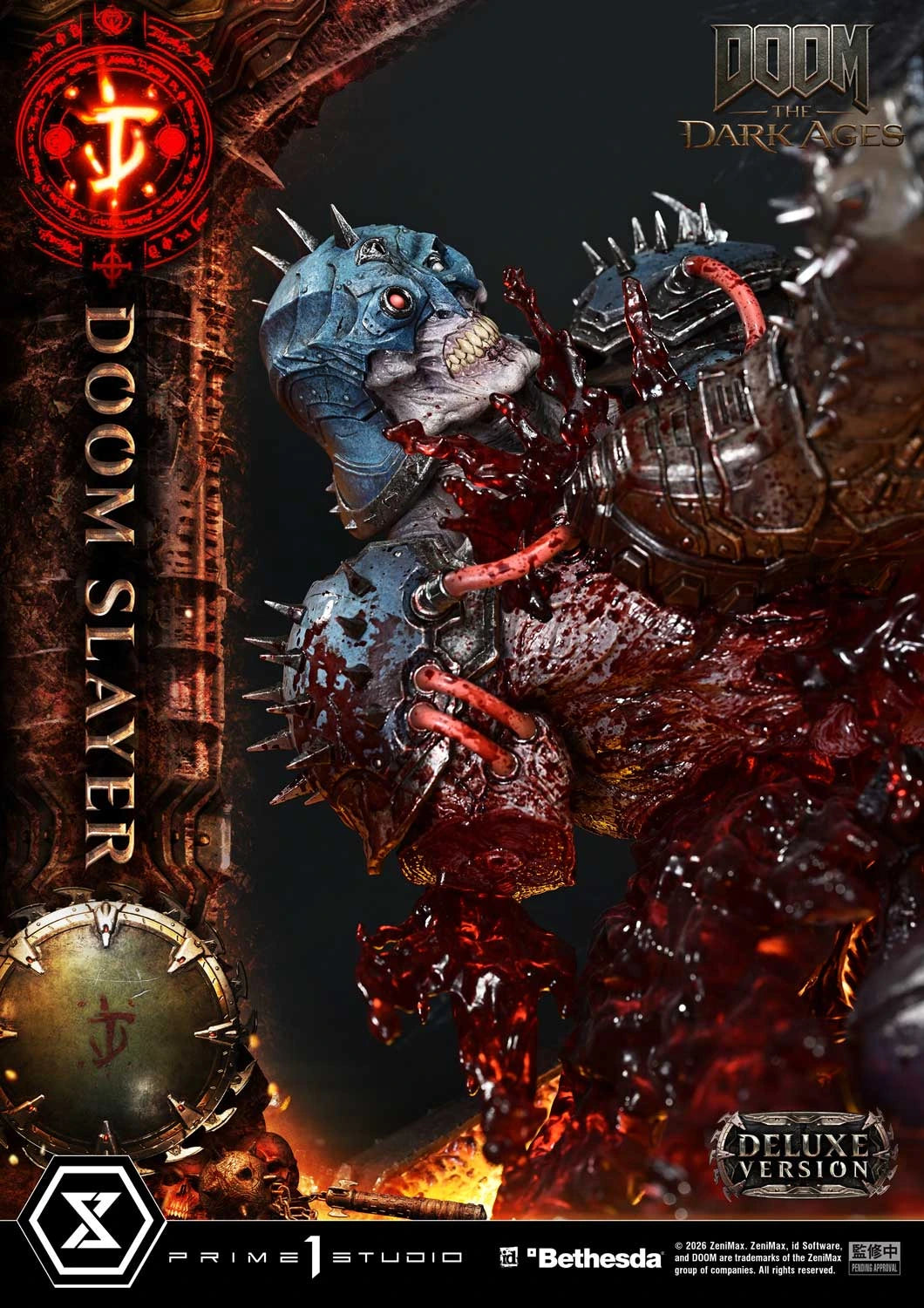 "Preventa Resina Doom Slayer  Figura DOOM: The Dark Ages   Prime 1 (Licencia) Estudio"