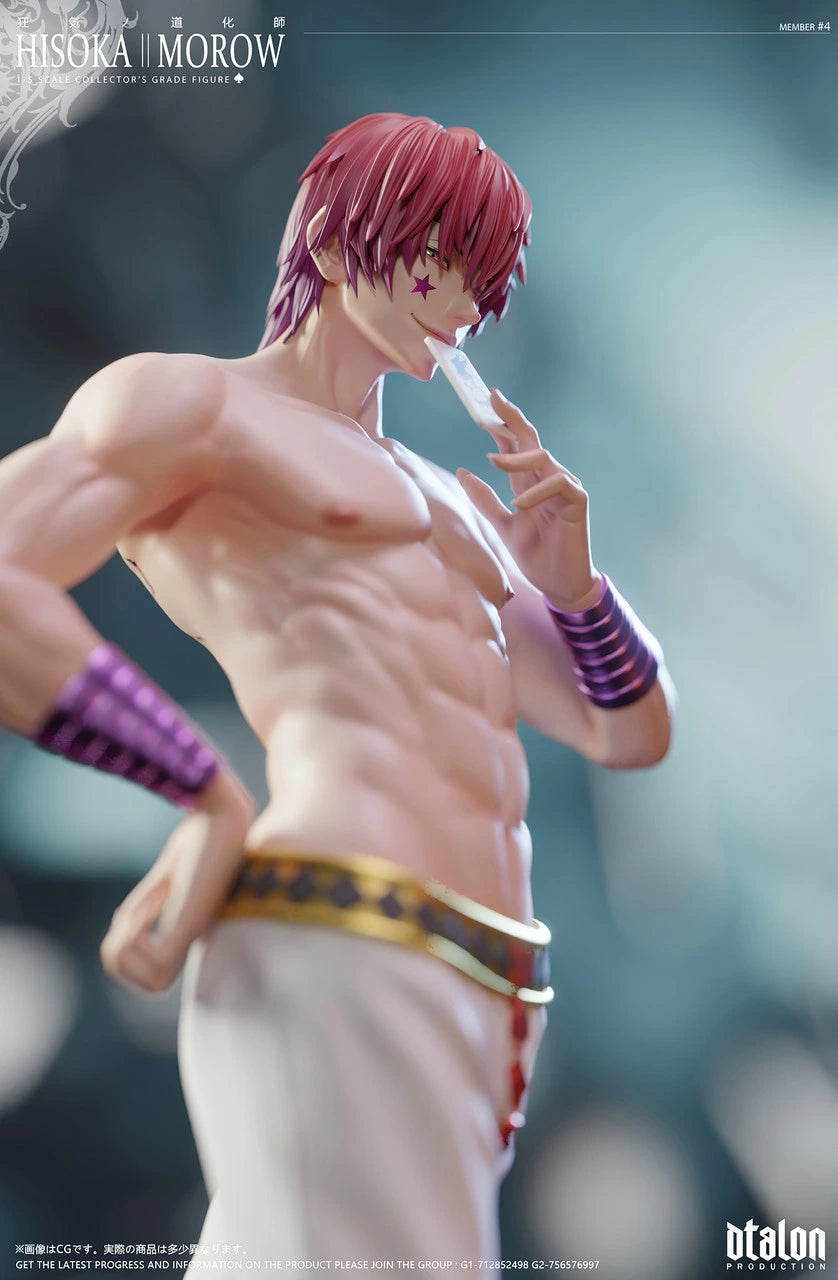 Preventa Resina Hisoka Morow Figura Hunter x Hunter DTalon Estudio
