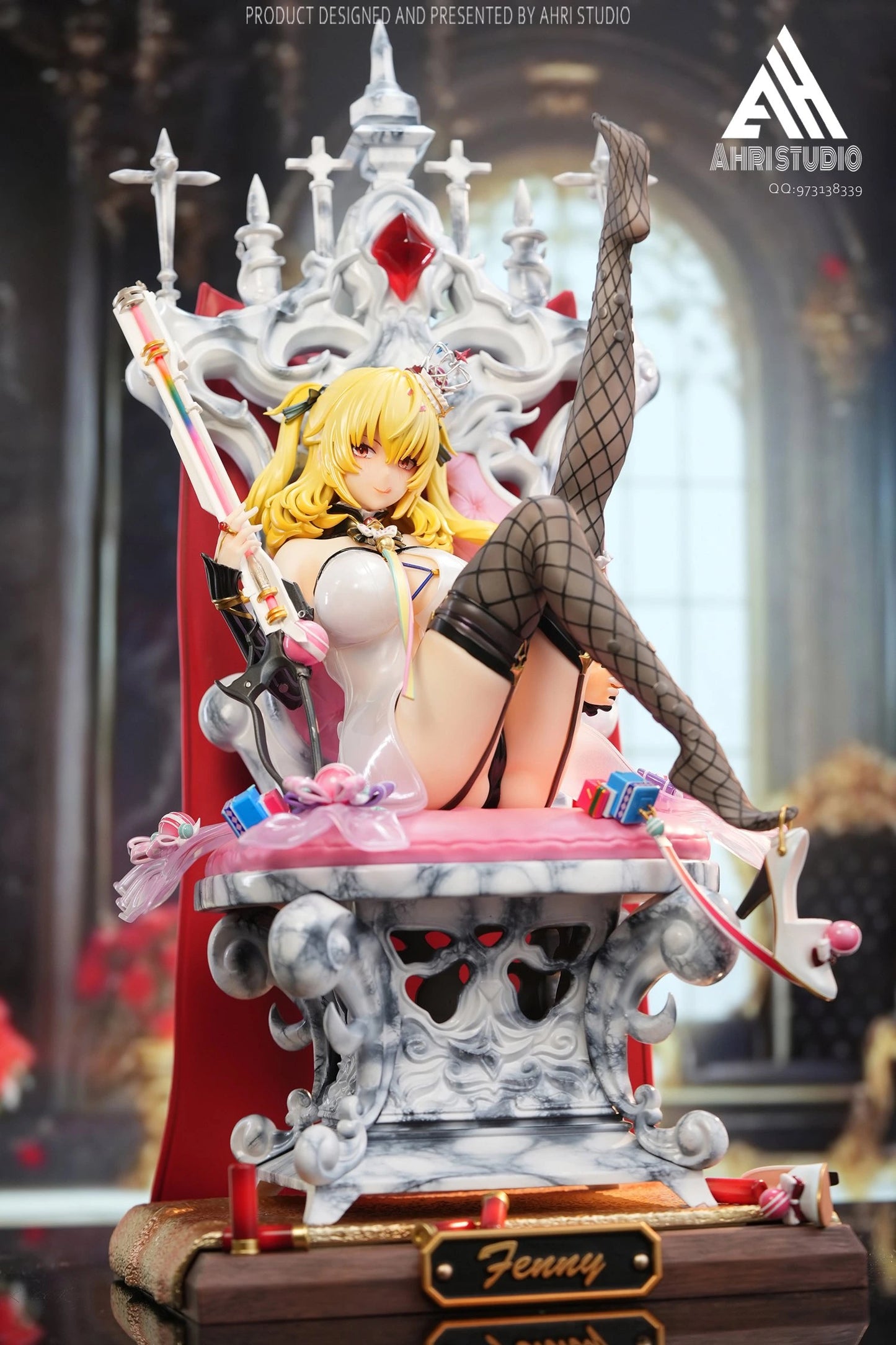 Preventa Resina Fenny Golden Figura Snowbreak: Containment Zone Ahri  Estudio