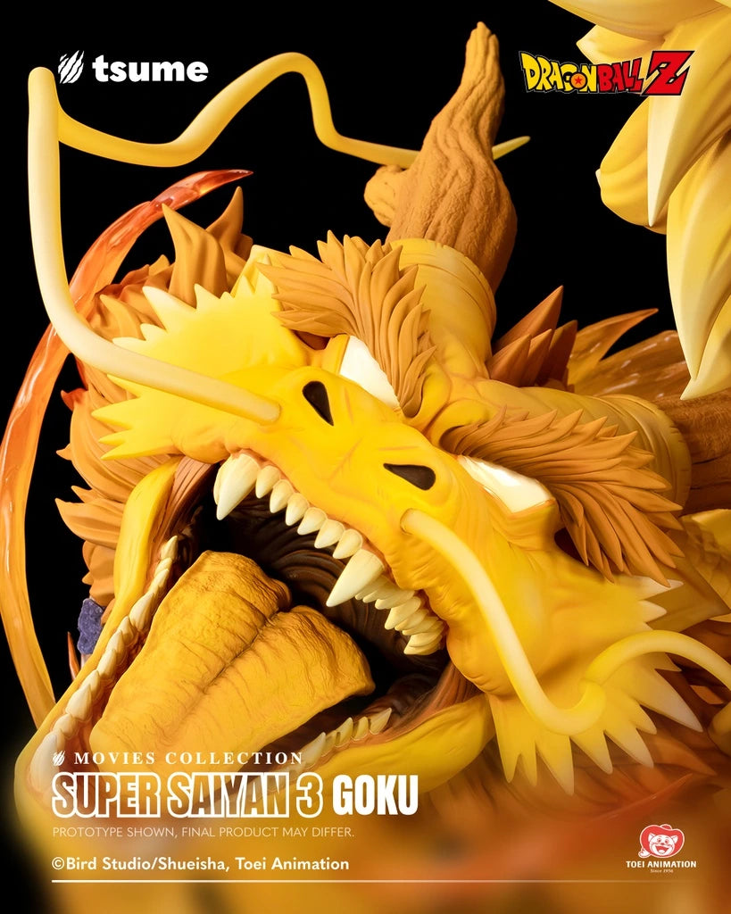 Preventa Resina Goku Super Saiyan 3 Figura Dragon Ball 1/4 Tsume Art Estudio (Licencia)