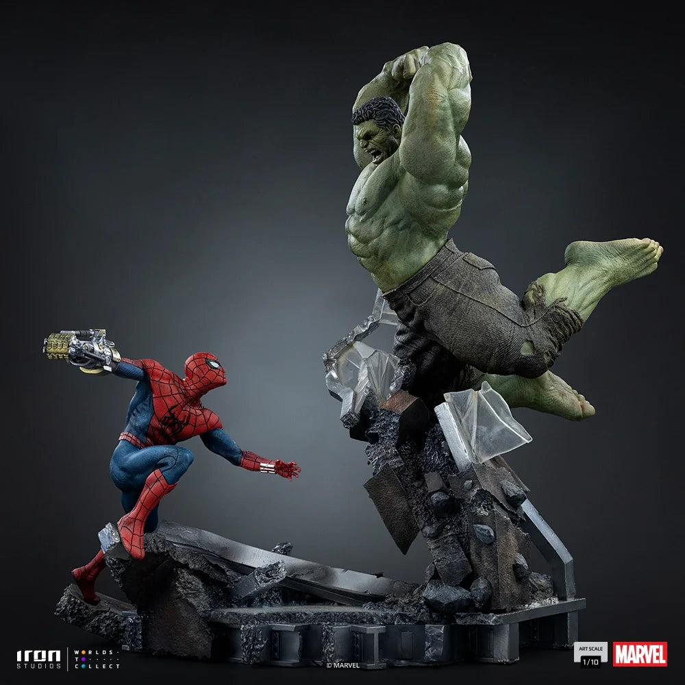 Preventa Resina Spider-Man vs Hulk Figura Spider-Man: Brand New Day  1/6 Iron Estudio (Licencia)