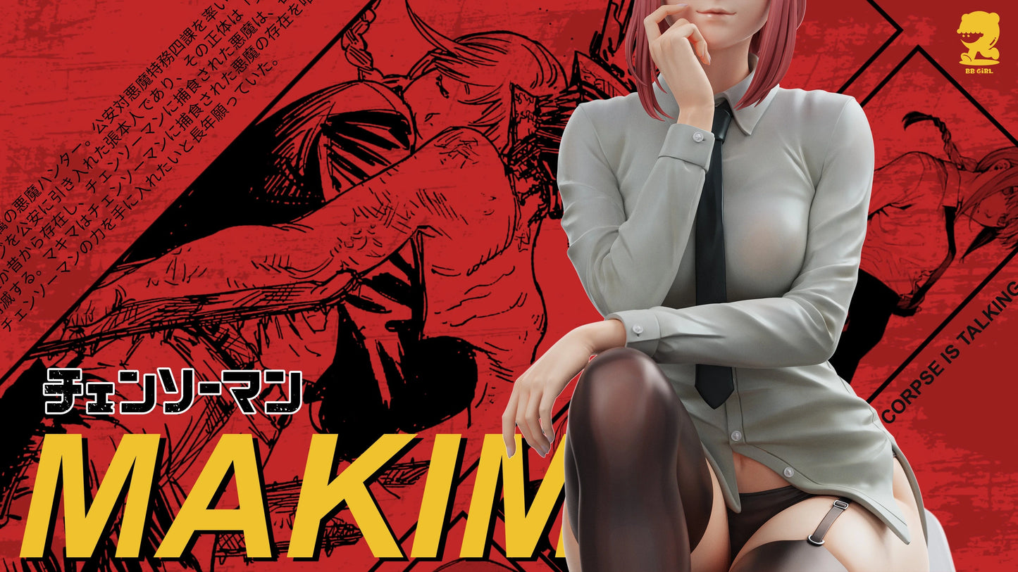 Preventa Resina Makima Figura Chainsaw Man BBGIRL Estudio