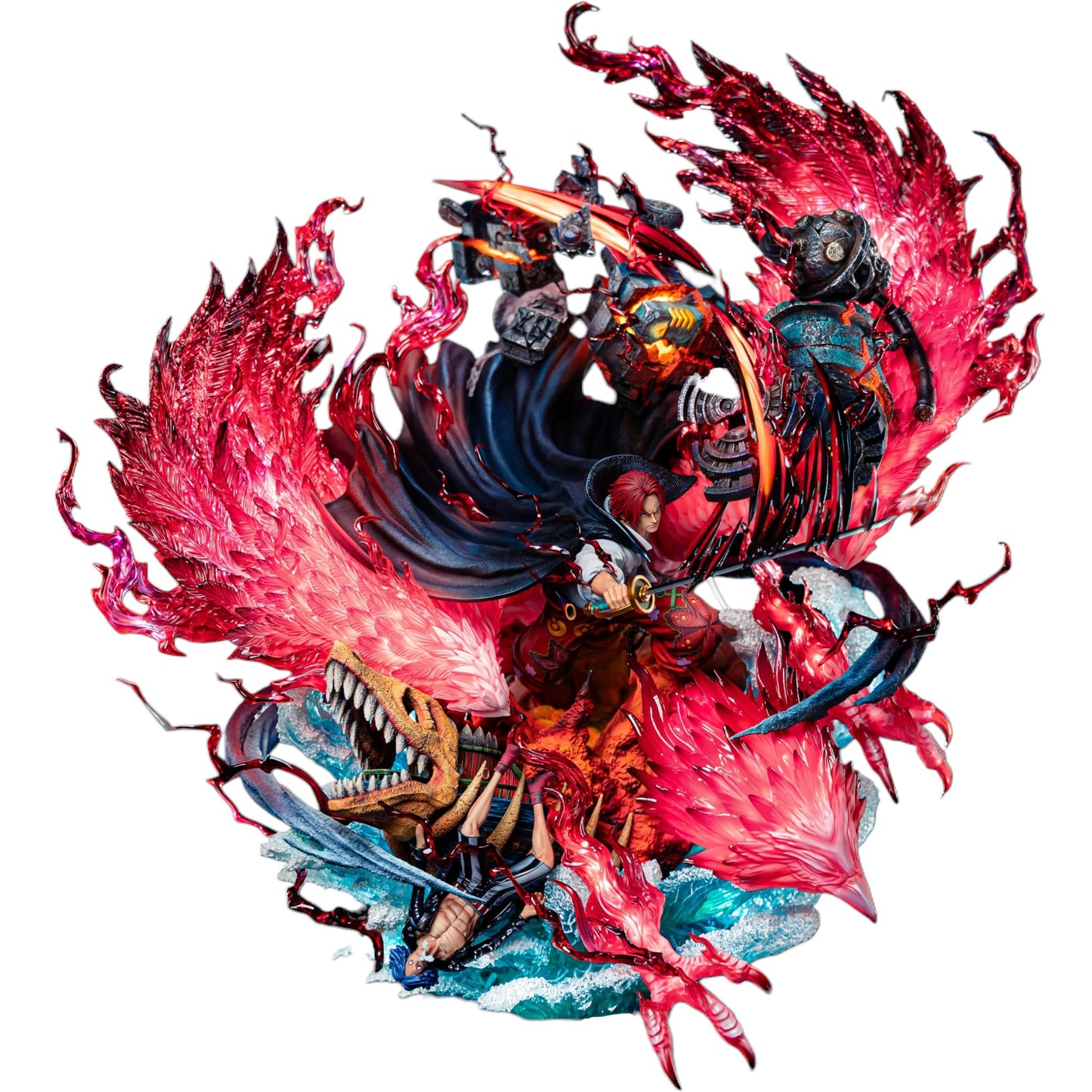 Preventa Resina Shanks Figura One Piece Jimei Palace & ANIKINGDOM (Licencia) Estudio