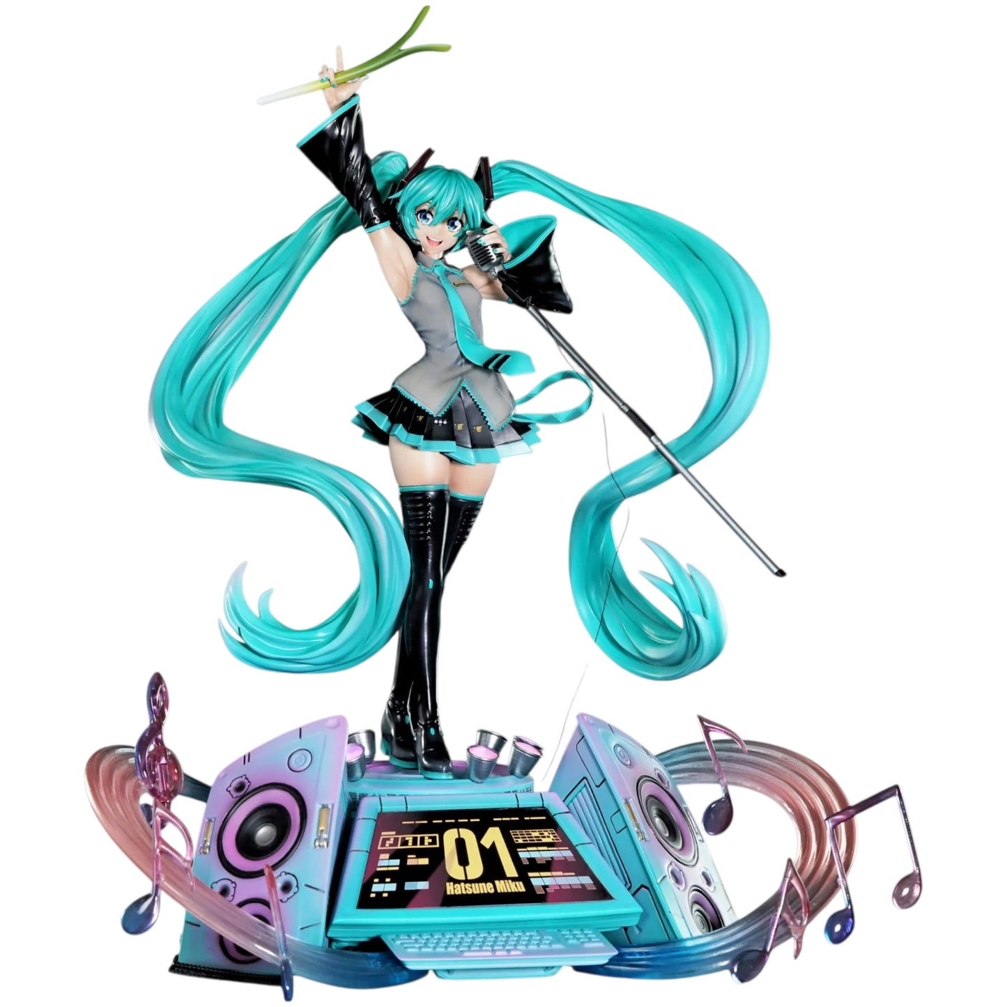 Preventa Resina Hatsune Miku Figura Vocaloid Kitsune Estudio