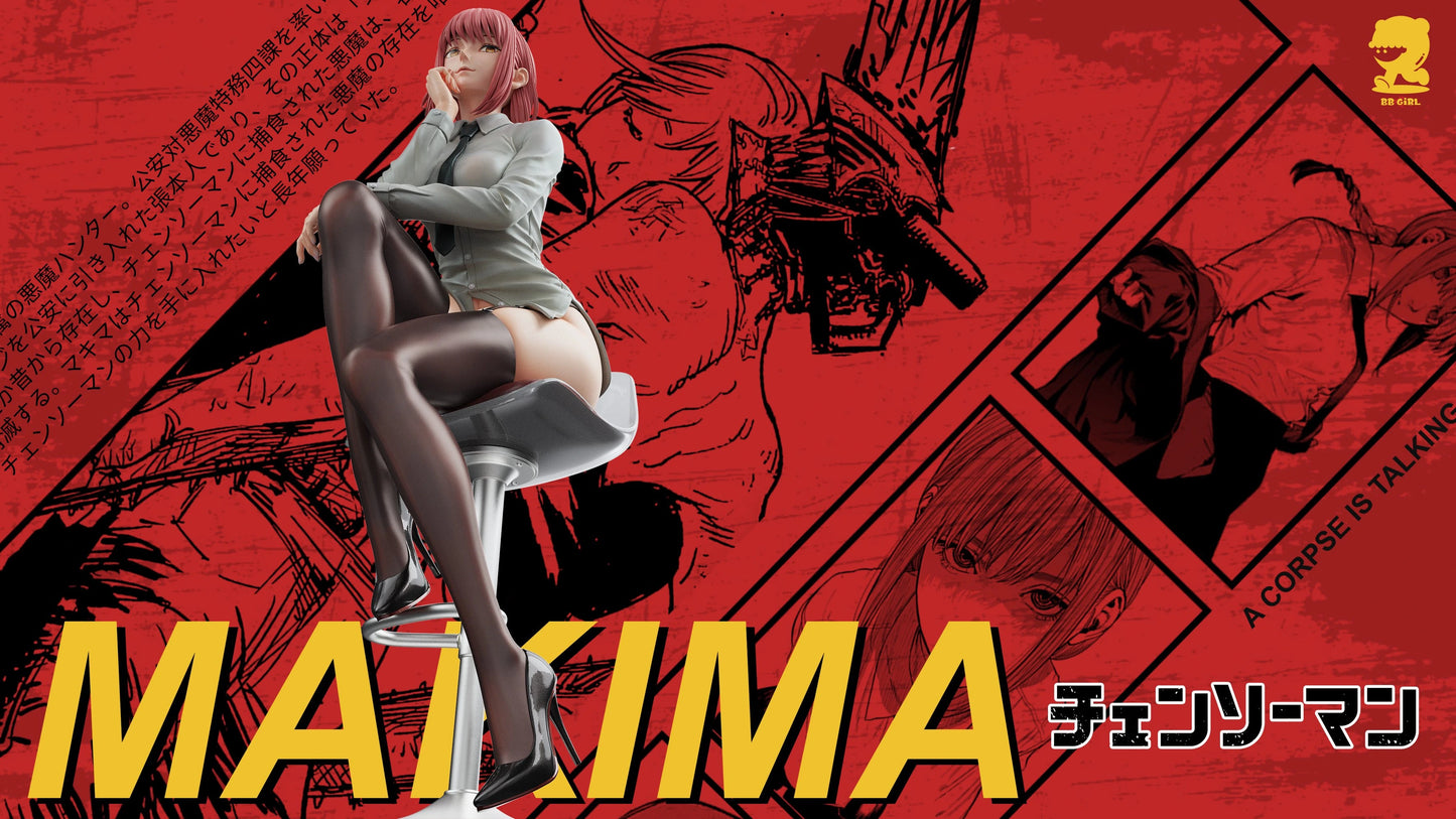Preventa Resina Makima Figura Chainsaw Man BBGIRL Estudio
