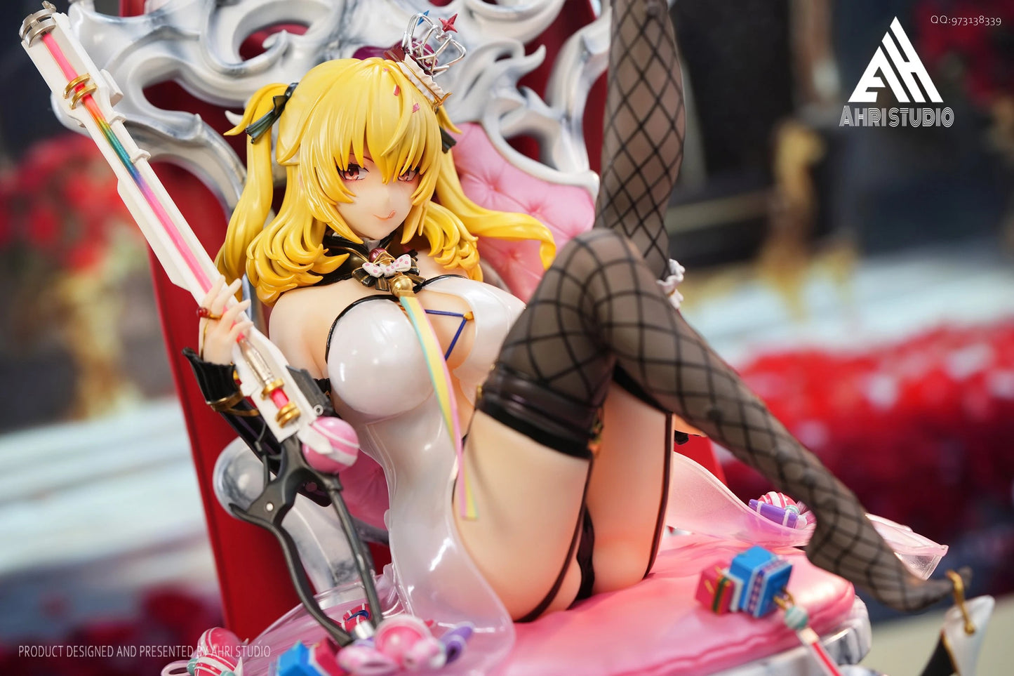 Preventa Resina Fenny Golden Figura Snowbreak: Containment Zone Ahri  Estudio