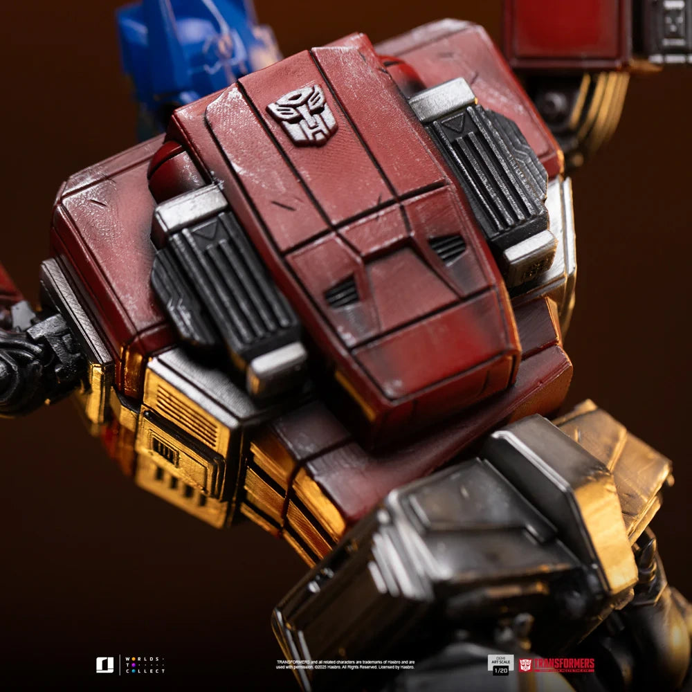 Preventa Resina Optimus Prime Figura Transformers Iron (Licencia) Estudio