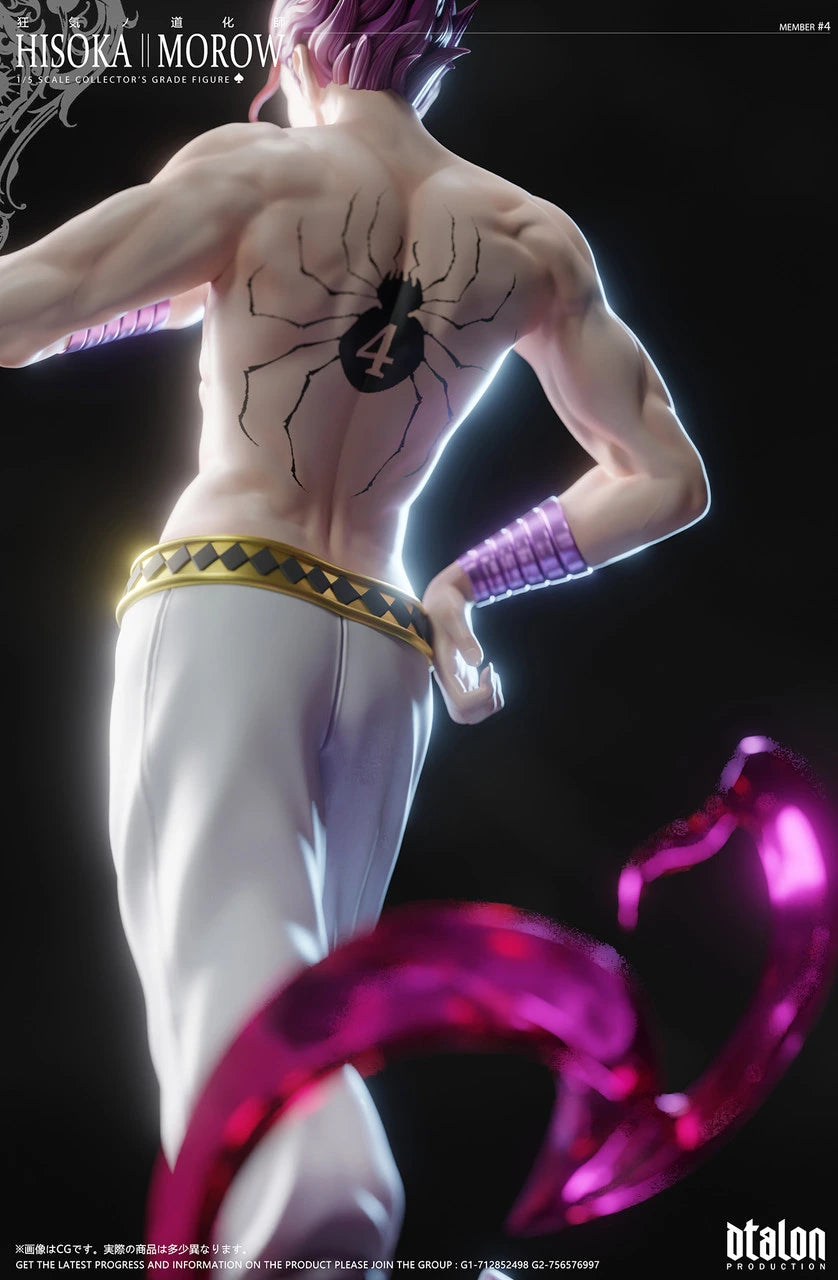 Preventa Resina Hisoka Morow Figura Hunter x Hunter DTalon Estudio