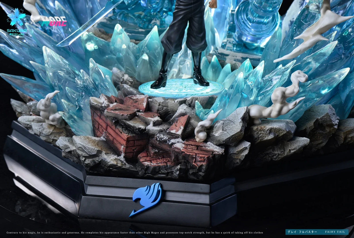 Preventa Resina Gray Fullbuster Figura Fairy Tail Sakura  Estudio