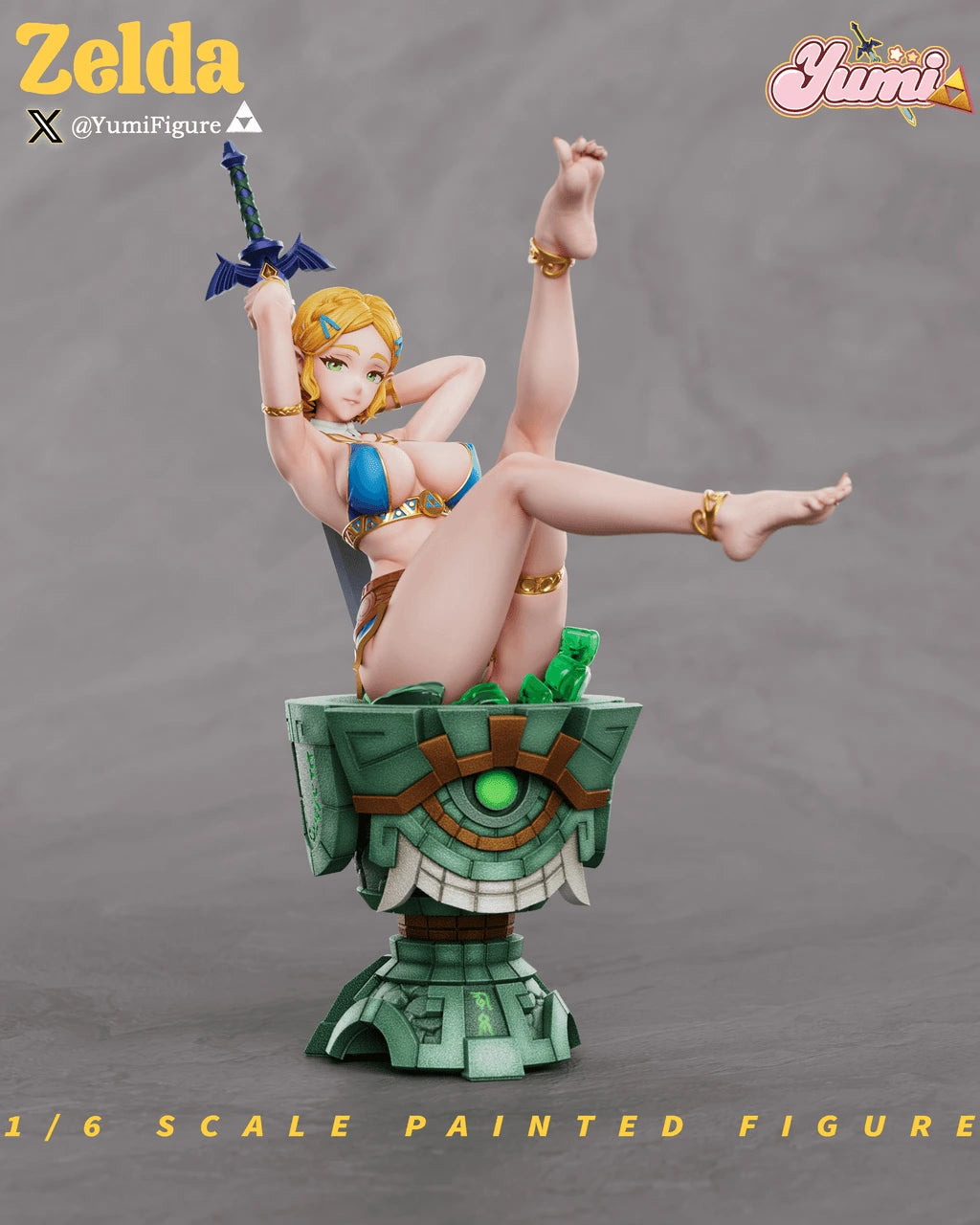 Preventa Resina Princesa Zelda Figura The Legend of Zelda Yumi  Estudio
