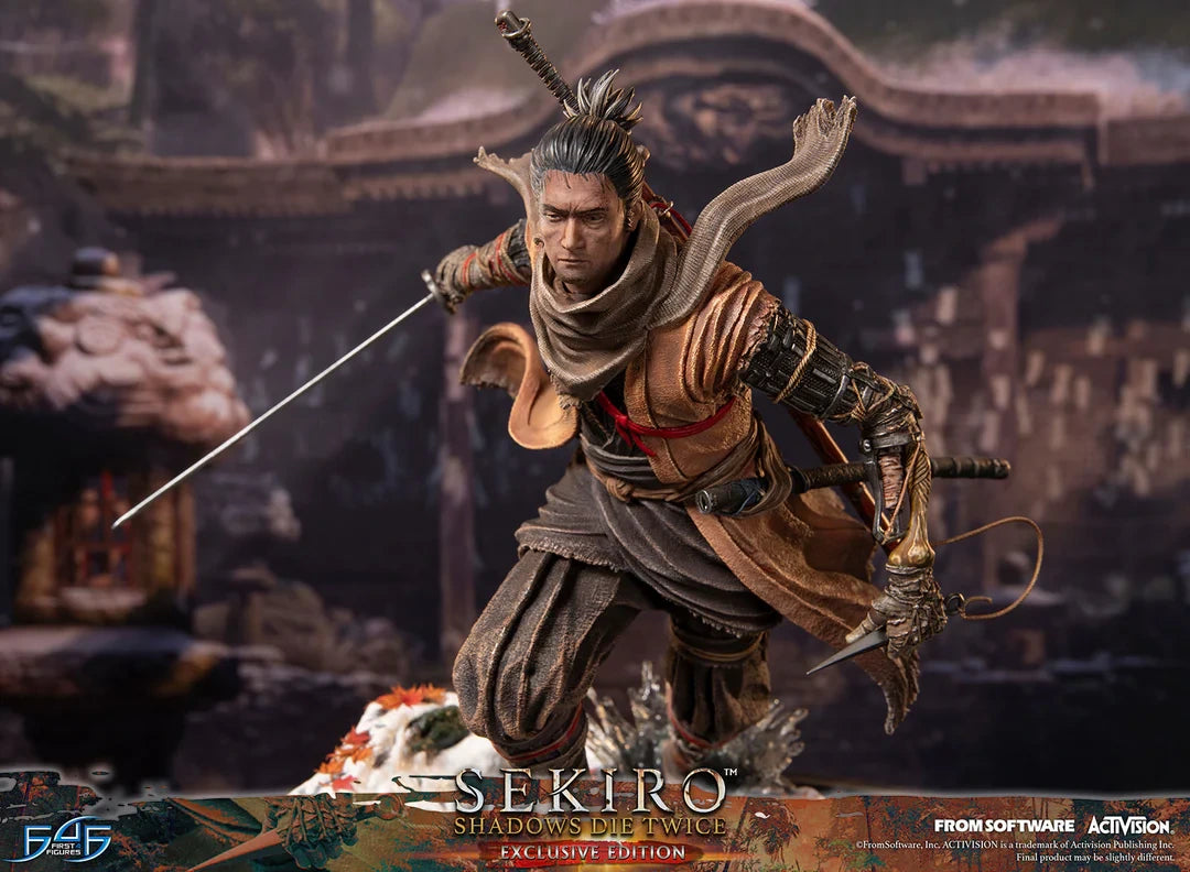 Preventa Resina Sekiro Figura Sekiro: Shadows Die Twice First4Figures (Licencia) Estudio