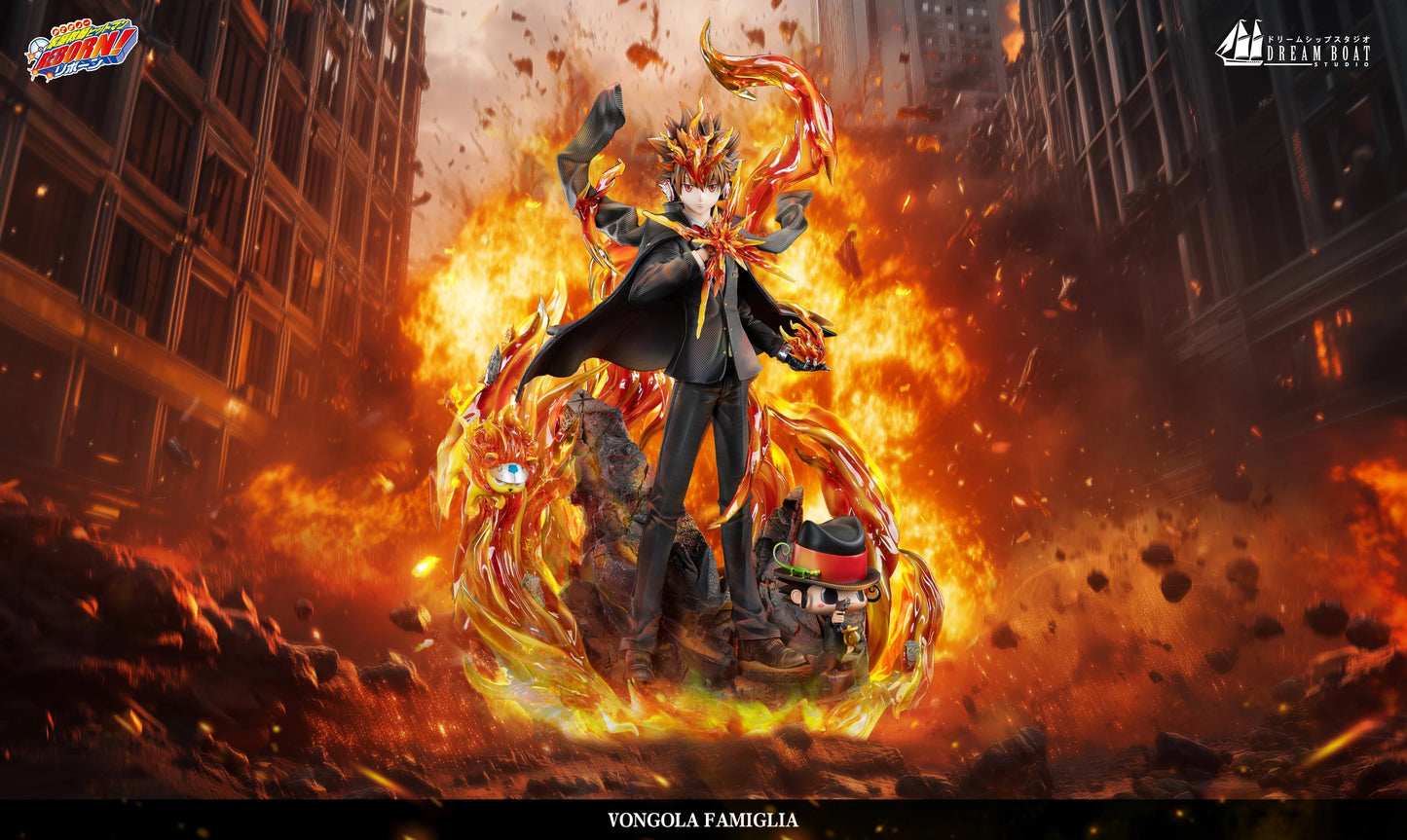 Preventa Resina Tsunayoshi Sawada Figura Katekyō Hitman Reborn! Dream Boat  Estudio