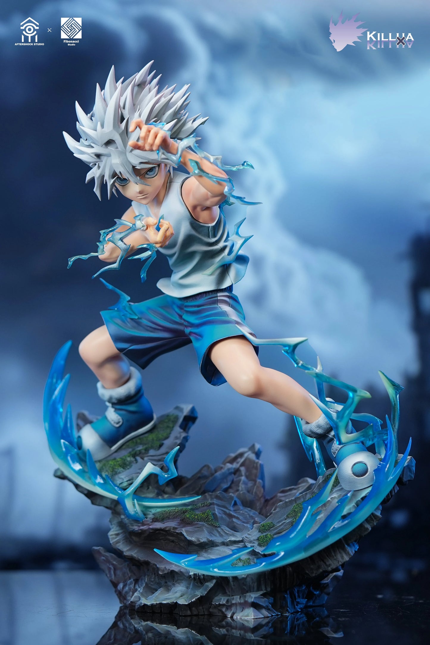 Preventa Resina Killua & Gon Figura Hunter x Hunter AfterShock & Fibonacci Estudio