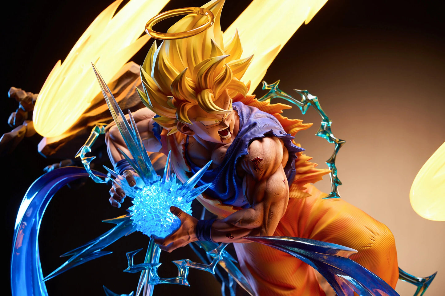 Preventa Resina Goku vs Majin Vegeta Figura Dragon Ball 1/6 KD Collectibles Estudio