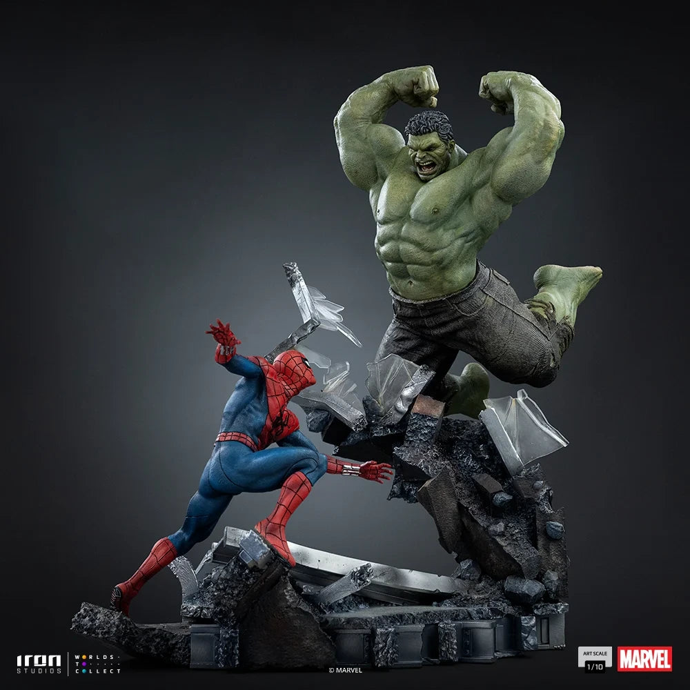 Preventa Resina Spider-Man vs Hulk Figura Spider-Man: Brand New Day  1/6 Iron Estudio (Licencia)