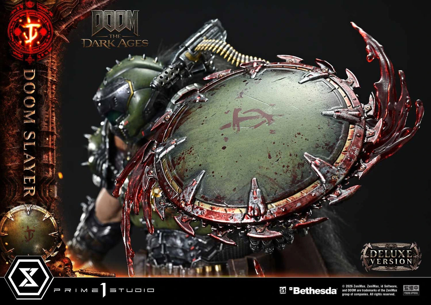 "Preventa Resina Doom Slayer  Figura DOOM: The Dark Ages   Prime 1 (Licencia) Estudio"