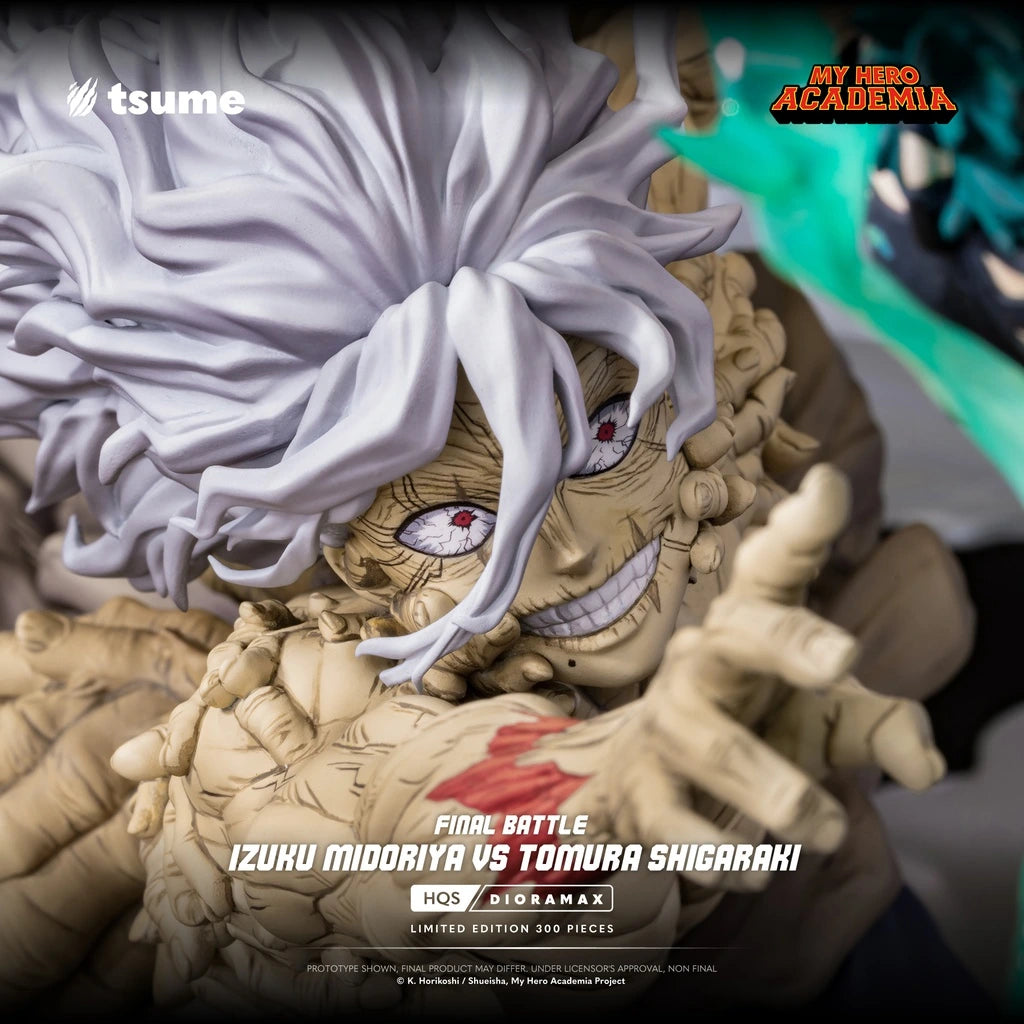 Preventa Resina Izuku Midoriya vs Tomura Shigaraki Figura My Hero Academia  Tsume Art (Licencia) Estudio