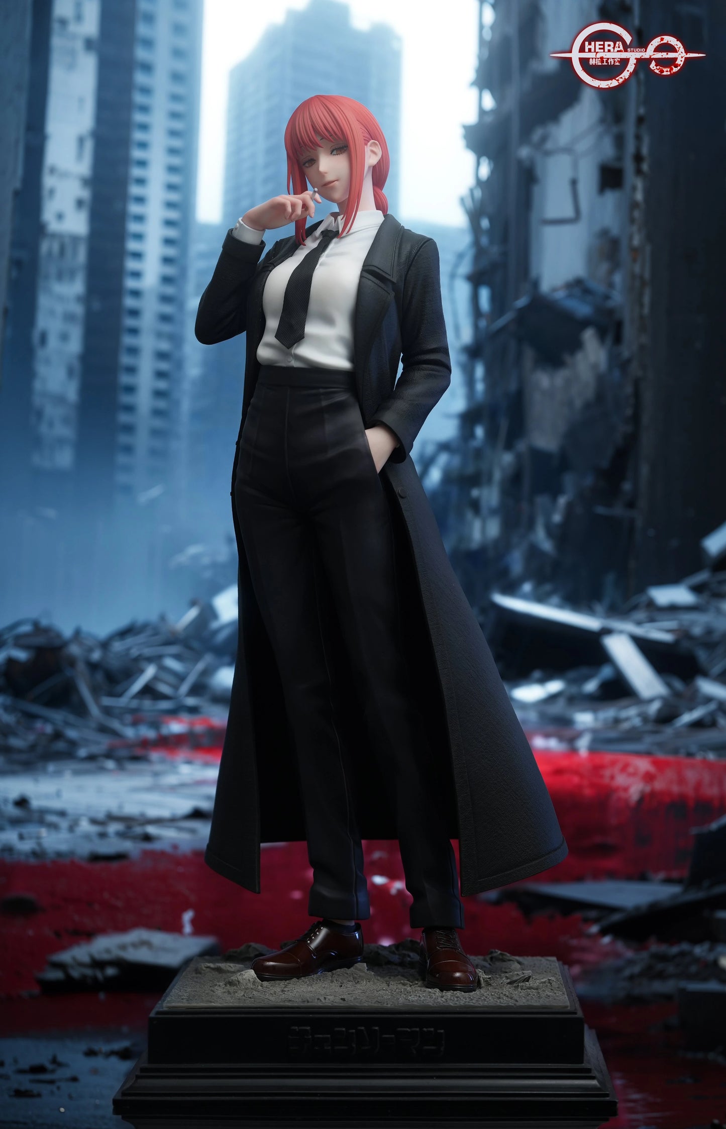 Preventa Resina Makima Figura Chainsaw Man HeRa Estudio