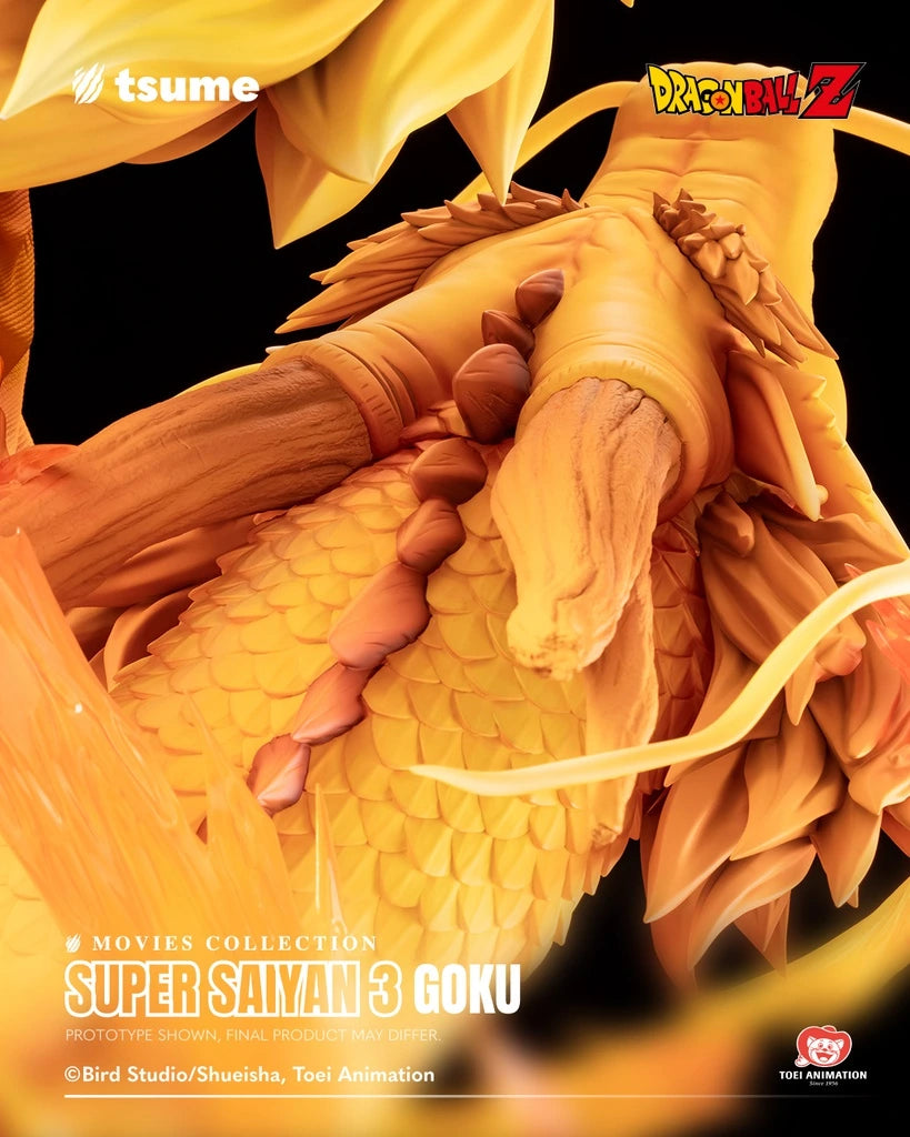 Preventa Resina Goku Super Saiyan 3 Figura Dragon Ball 1/4 Tsume Art Estudio (Licencia)