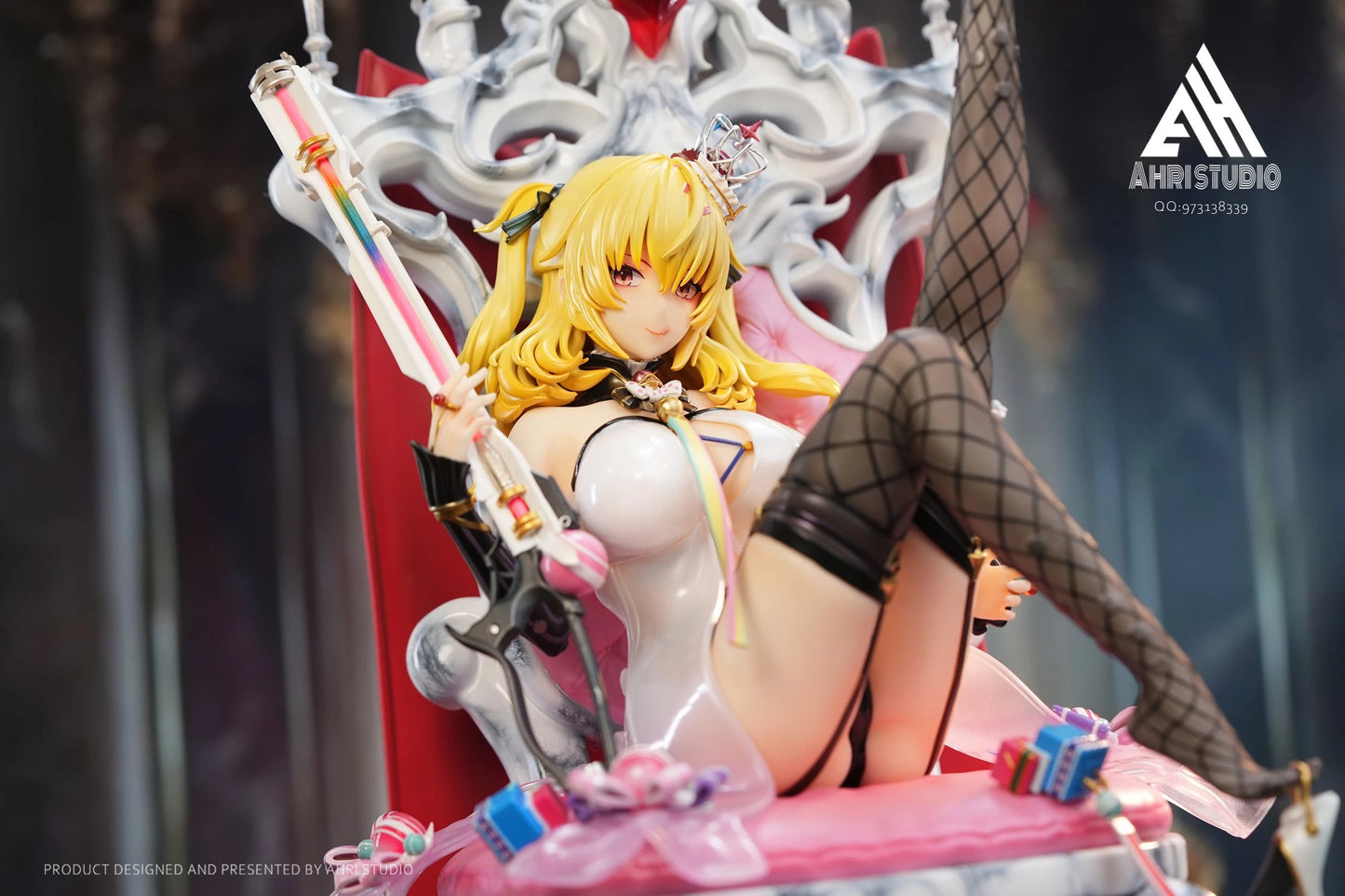 Preventa Resina Fenny Golden Figura Snowbreak: Containment Zone Ahri  Estudio